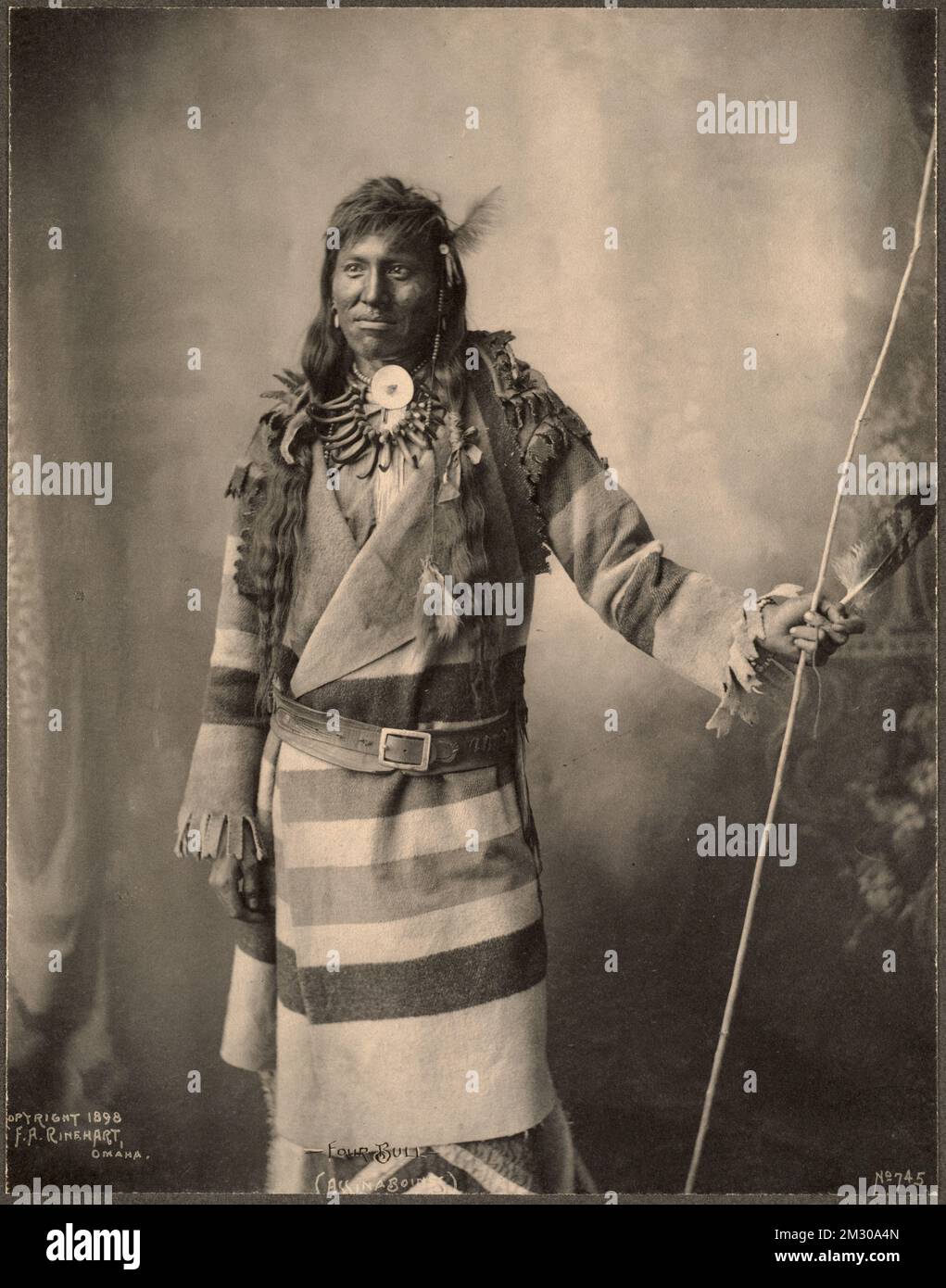 Four Bull, Assinaboines , Indians of North America, Assiniboine Indians