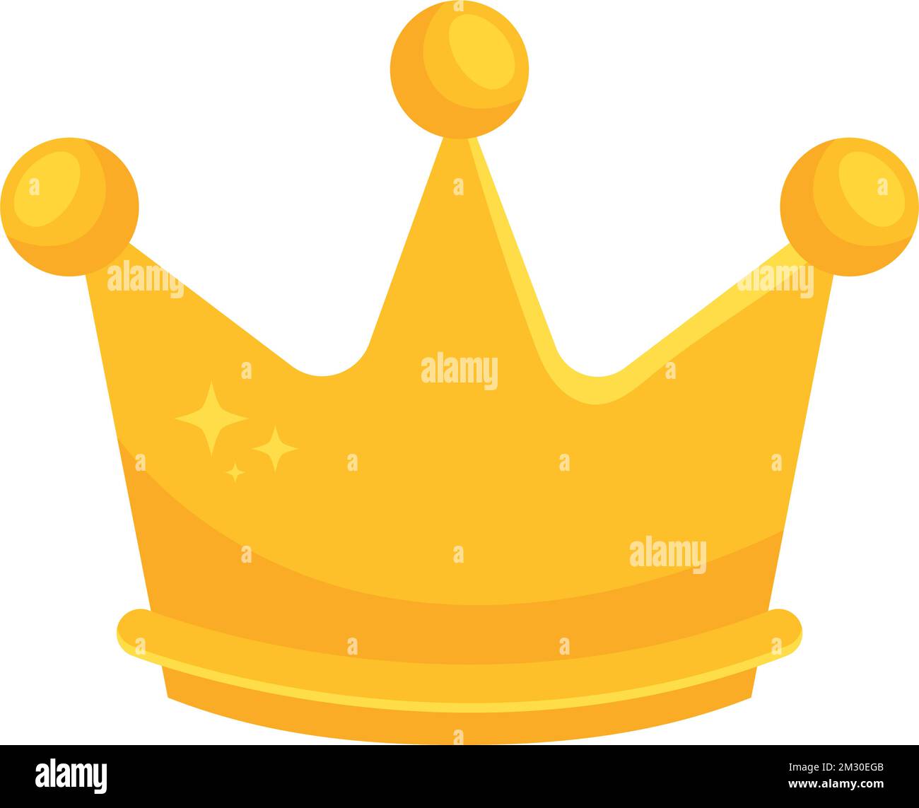 golden crown icon Stock Vector Image & Art - Alamy