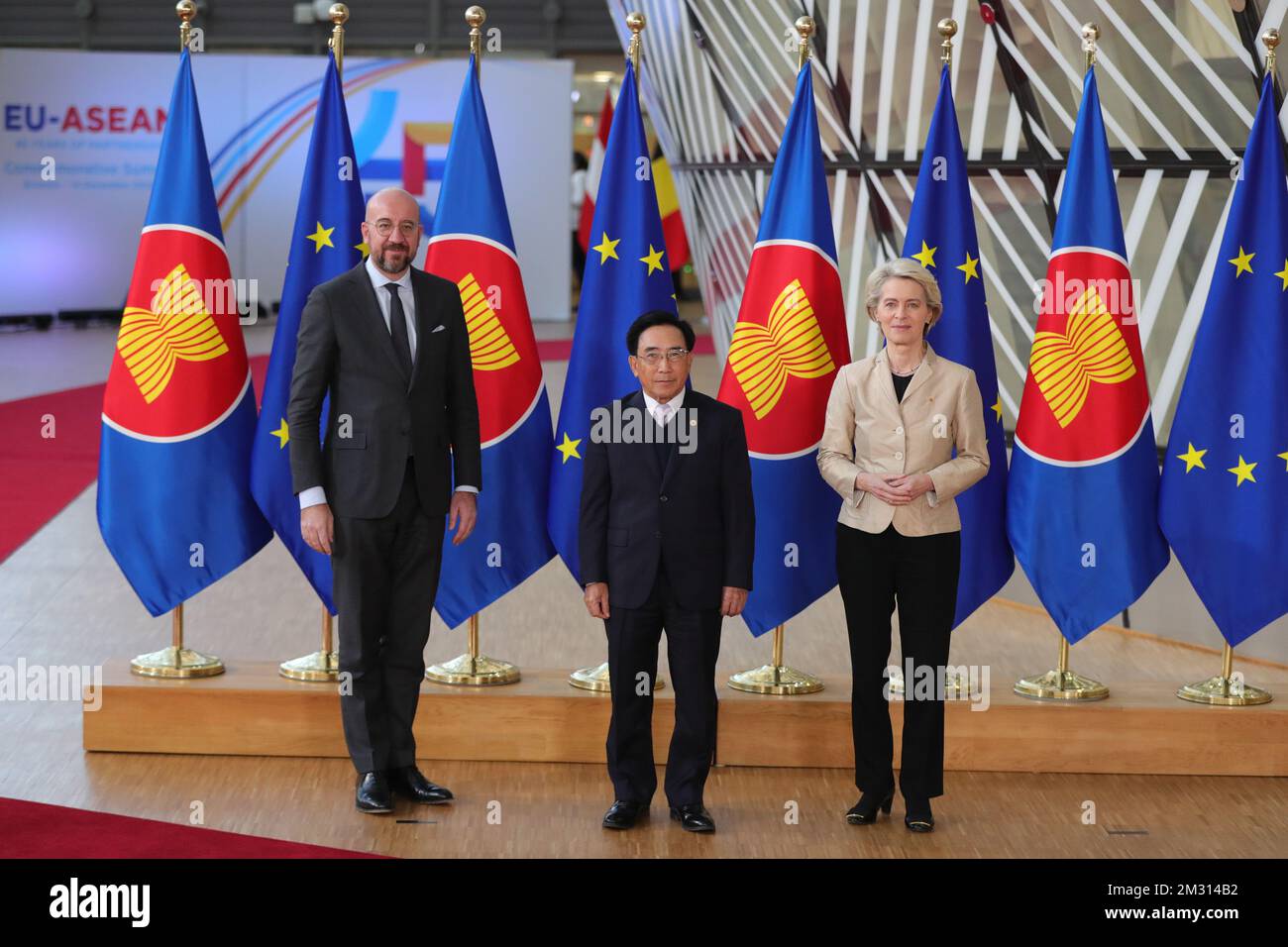 Brussels, Belgium. 14th Dec, 2022. European Council President Charles ...