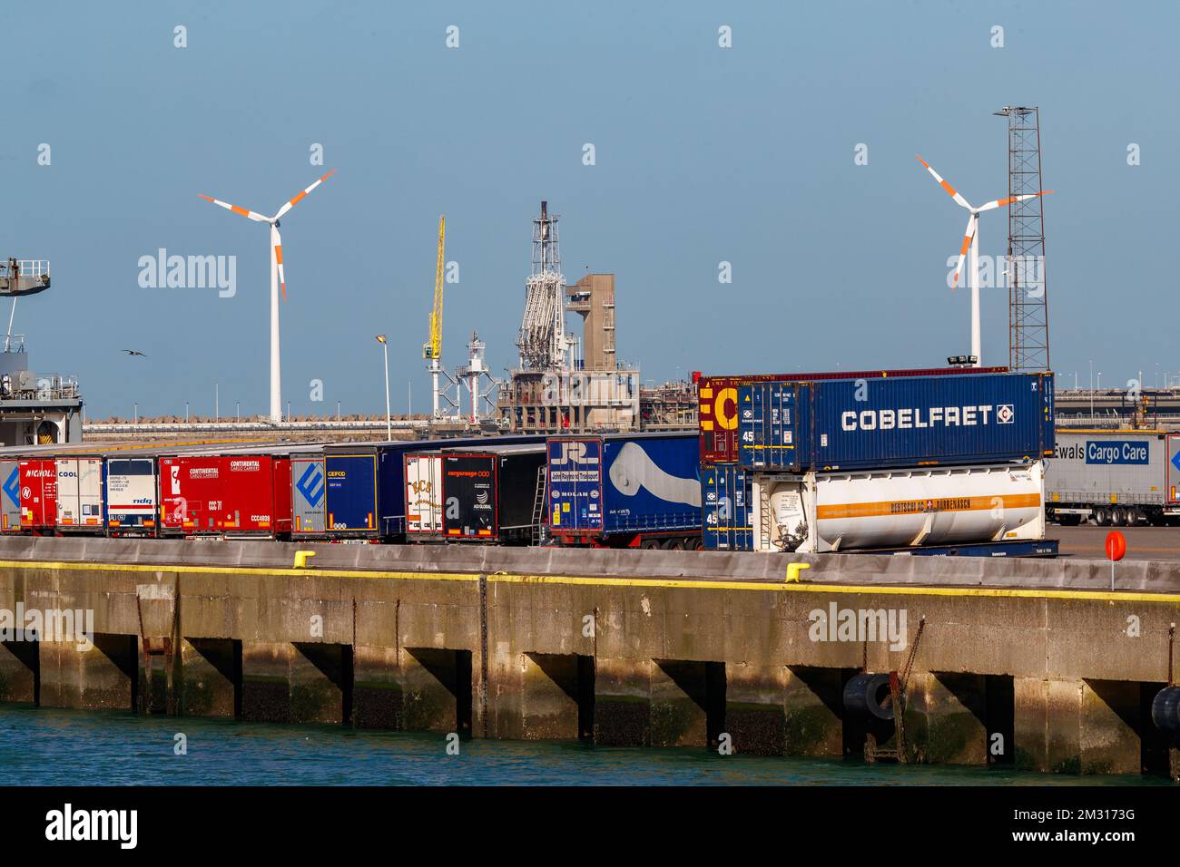 Cobelfret containers hi-res stock photography and images - Alamy