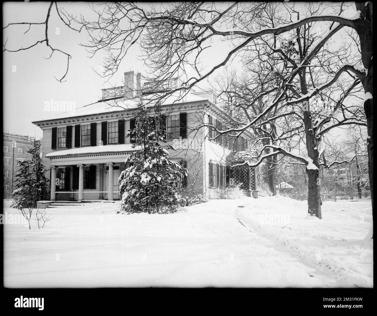 Front and side of LoringGreenough House , Houses, Historic buildings