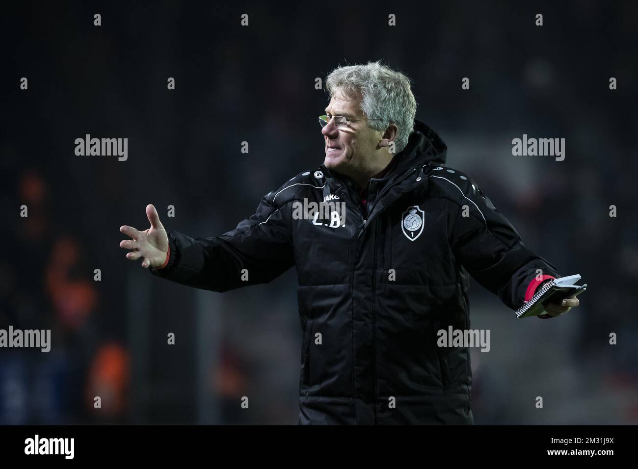 Antwerp's head coach Laszlo Boloni pictured during a soccer match