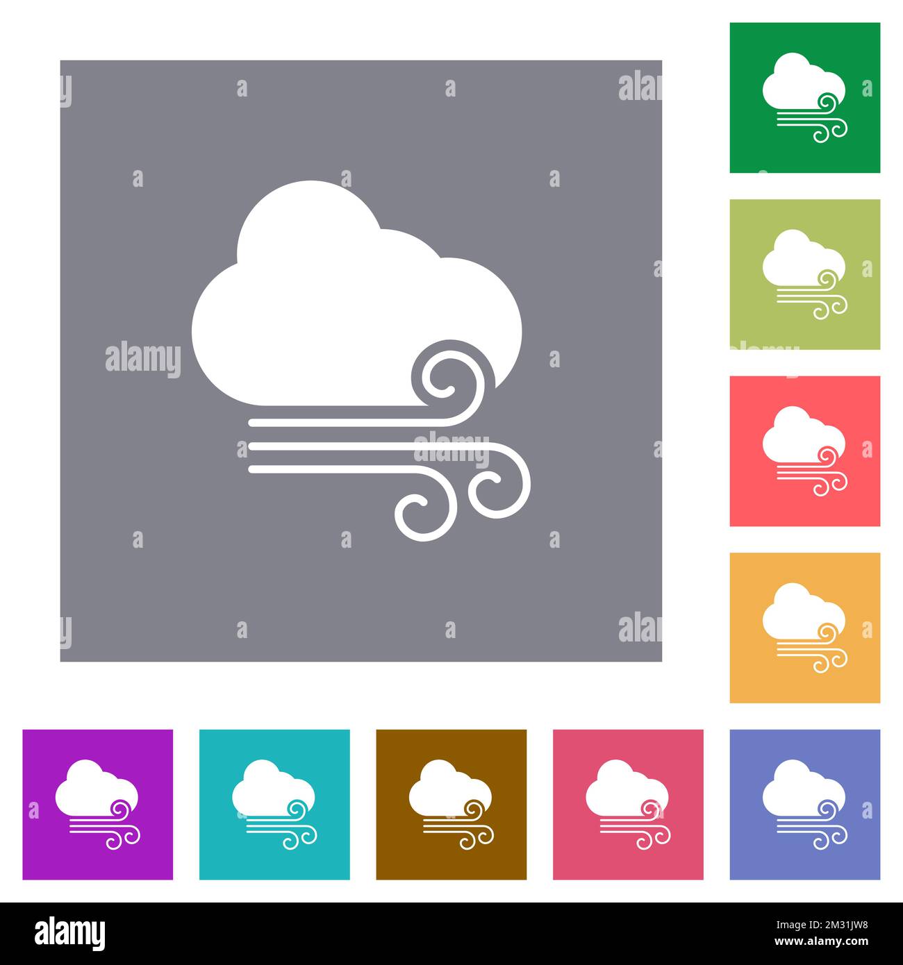 Windy weather signs Stock Vector Images - Alamy