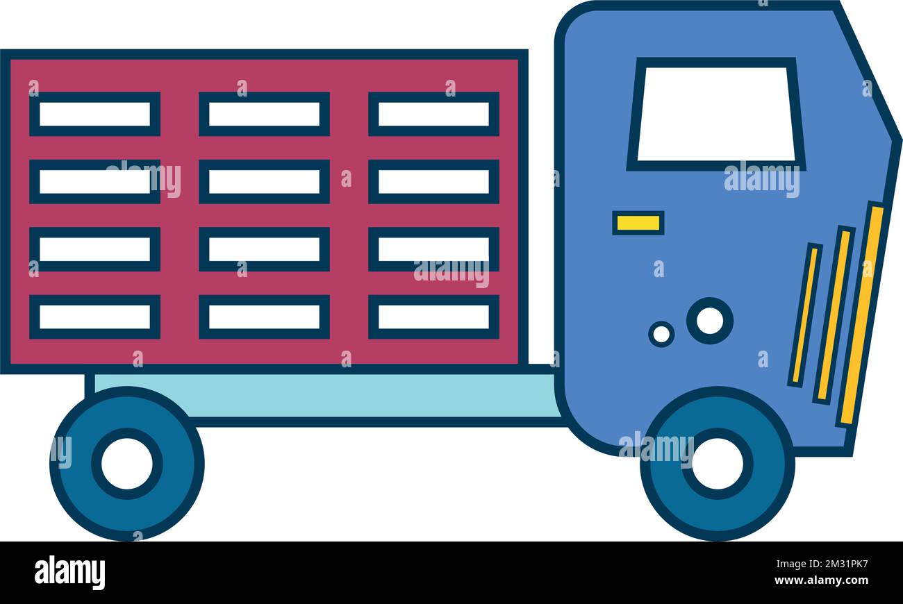 Isolated children truck toy icon Vector Stock Vector Image & Art - Alamy