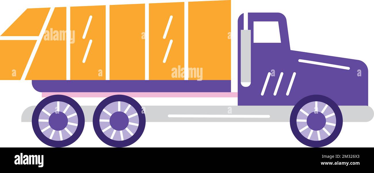 Isolated children truck toy icon Vector Stock Vector Image & Art - Alamy