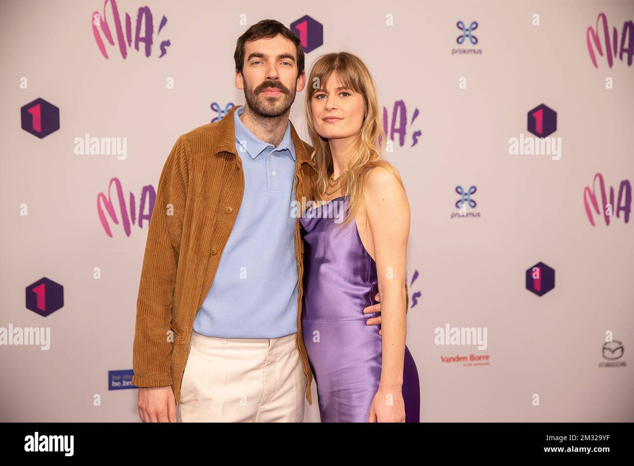 Singer Jan Paternoster and his pregnant wife, radio presenter Eva de ...