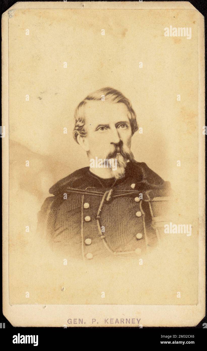 Gen. P. Kearney , Military officers, Kearny, Philip, 1815-1862, Carte
