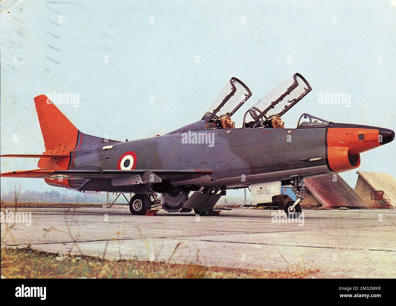 Aeroplani - Fiat G.91, poi Aeritalia G-91, era un cacciabombardiere-ricognitore monomotore a getto ed ala a freccia progettato dall'ing. Giuseppe Gabrielli e prodotto dall'azienda aeronautica italiana Fiat Aviazione Stock Photo