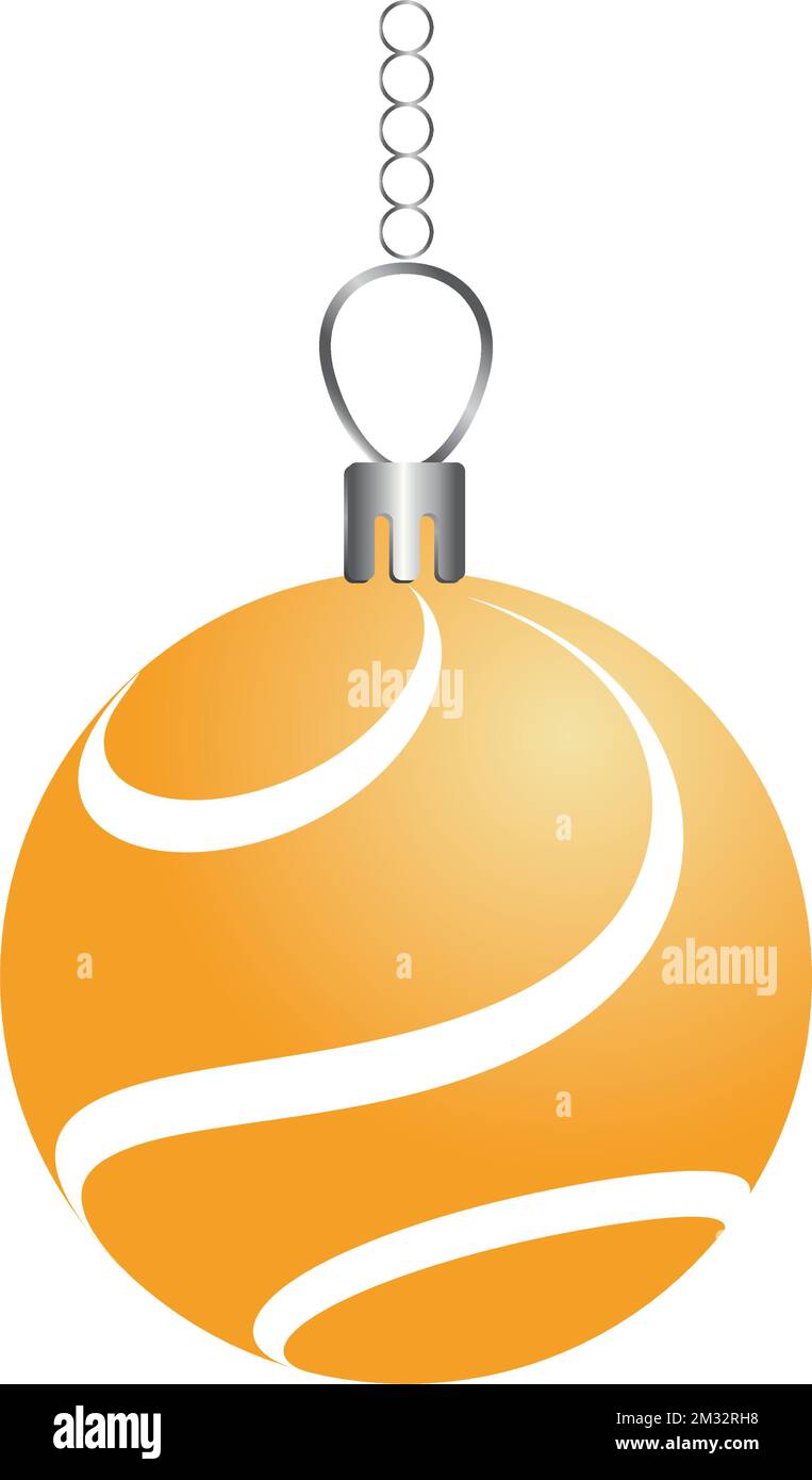 Isolated christmas ball realistic style icon Vector Stock Vector Image ...