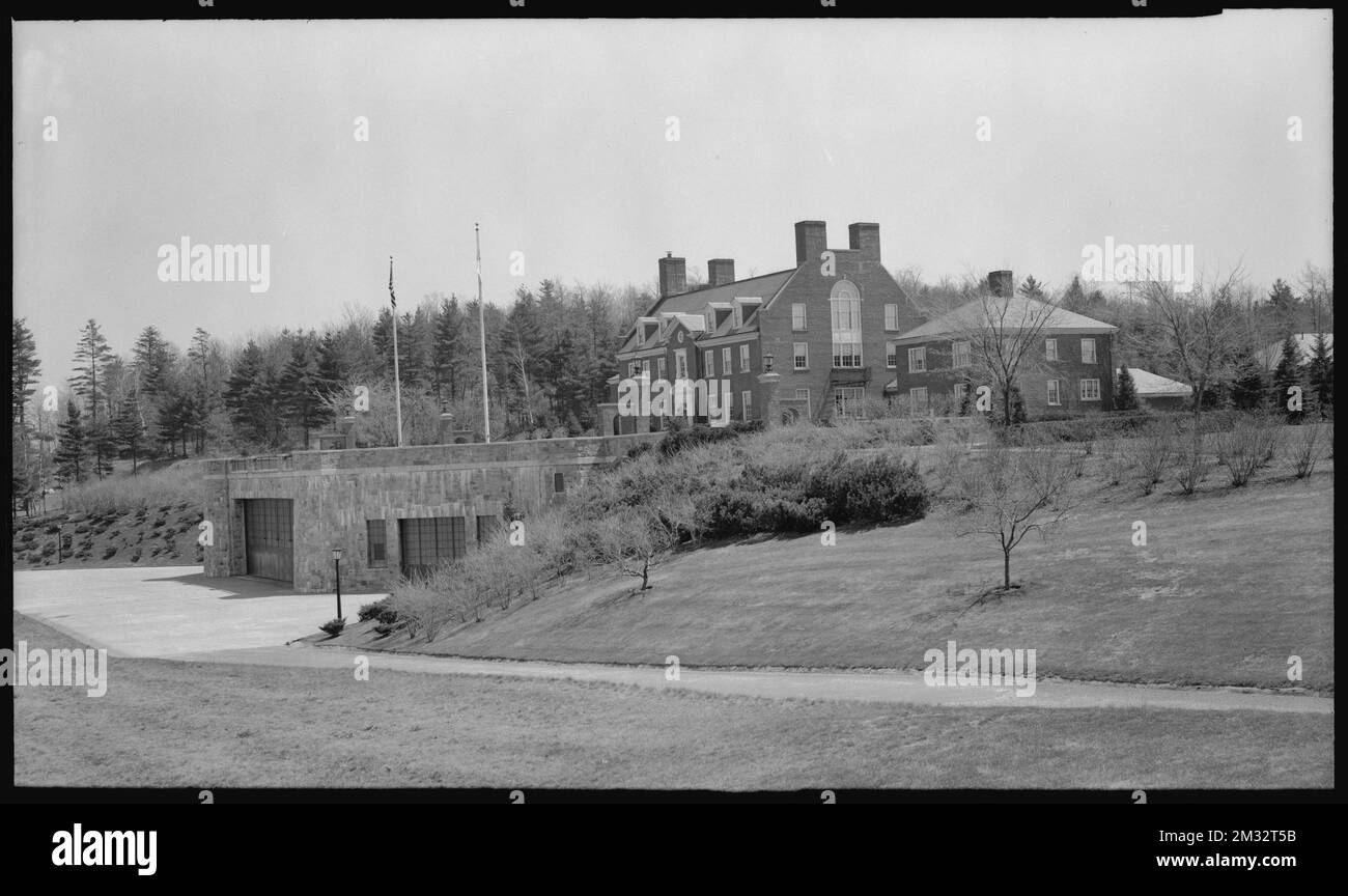 General view of the Administration Building, Quabbin Reservoir