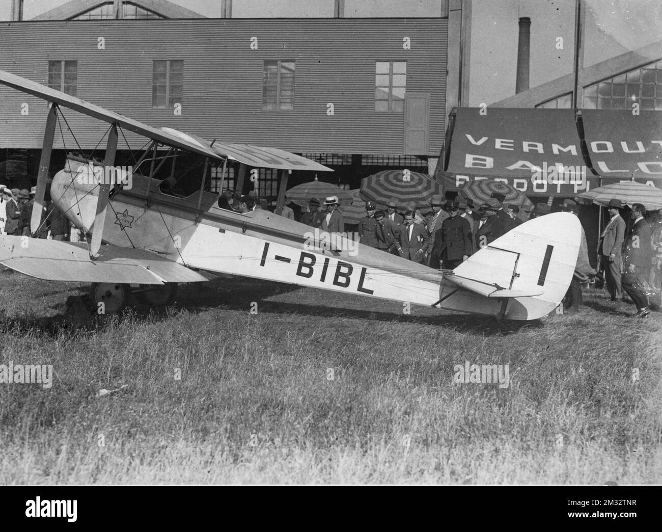 Aeroplani - Havilland DH.50 un monomotore biplano da trasporto passeggeri prodotto dall'azienda britannica de Havilland Aircraft Company negli anni venti. Stock Photo