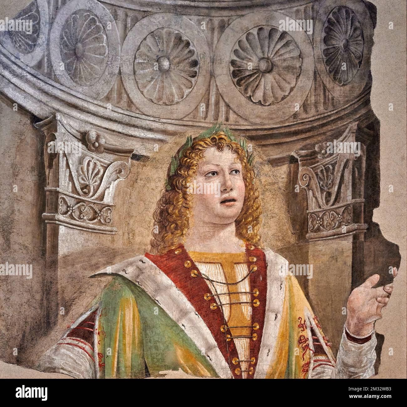 Il cantore - affresco strappato - Donato di Pascuccio detto Bramante ...