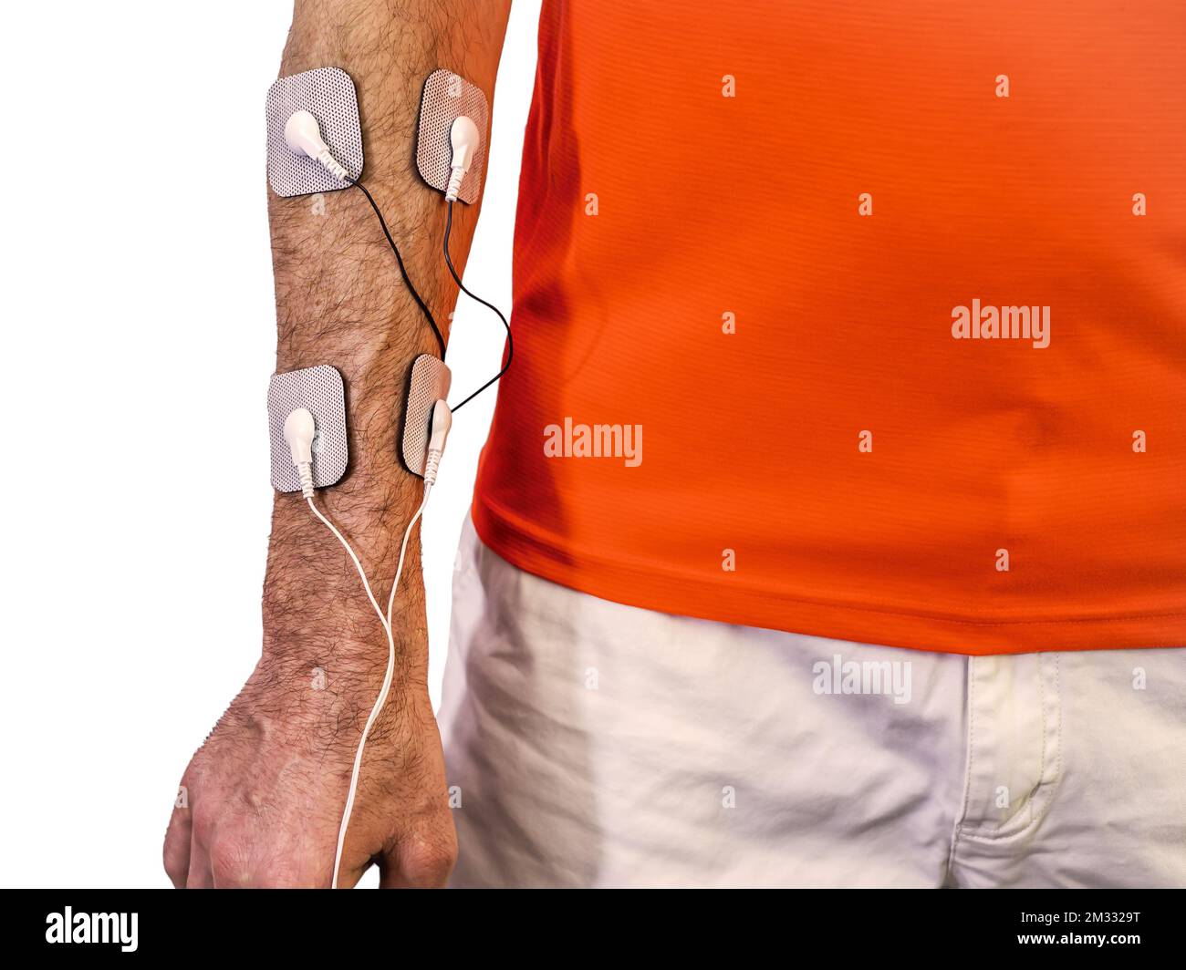 Electrodes on the forearm hires stock photography and images Alamy