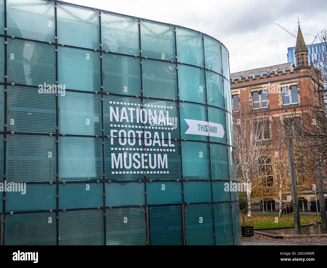 the-national-football-museum-in-manchester-stock-photo-alamy
