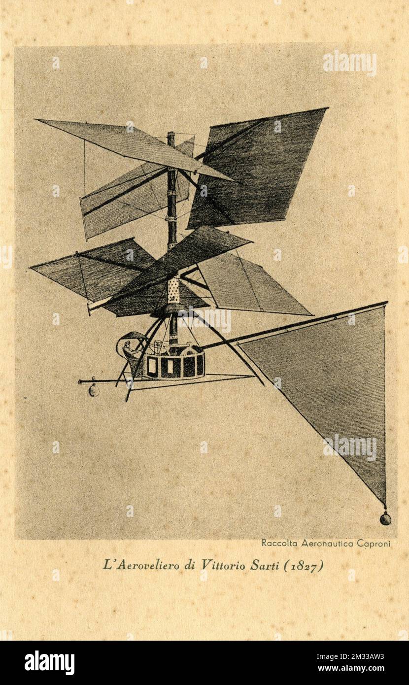 Aeroplani - Raccolta Aeronautica Caproni (3 Stock Photo - Alamy