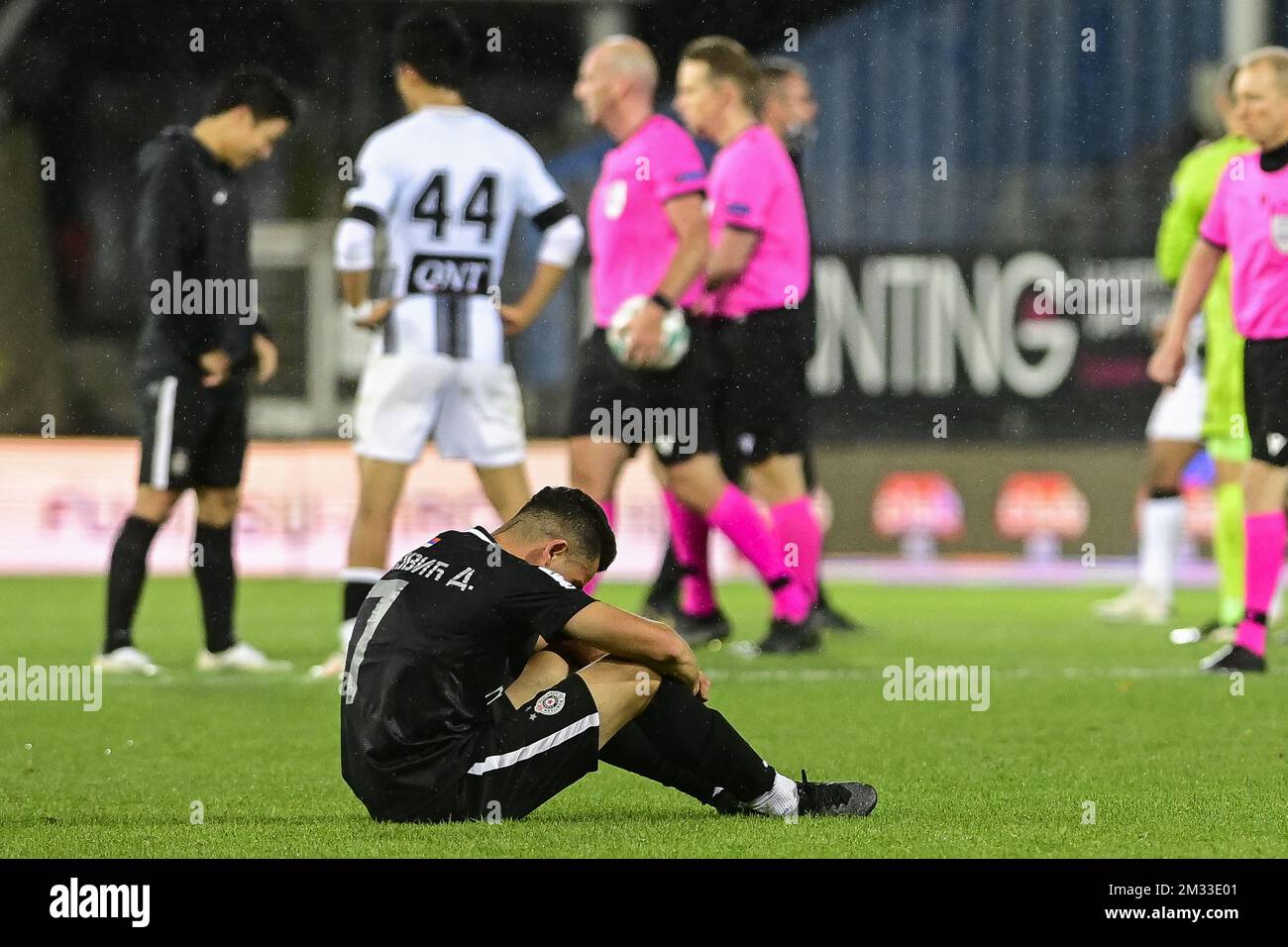 Partizanis fans cheer during the match between FK Partizani and KF News  Photo - Getty Images