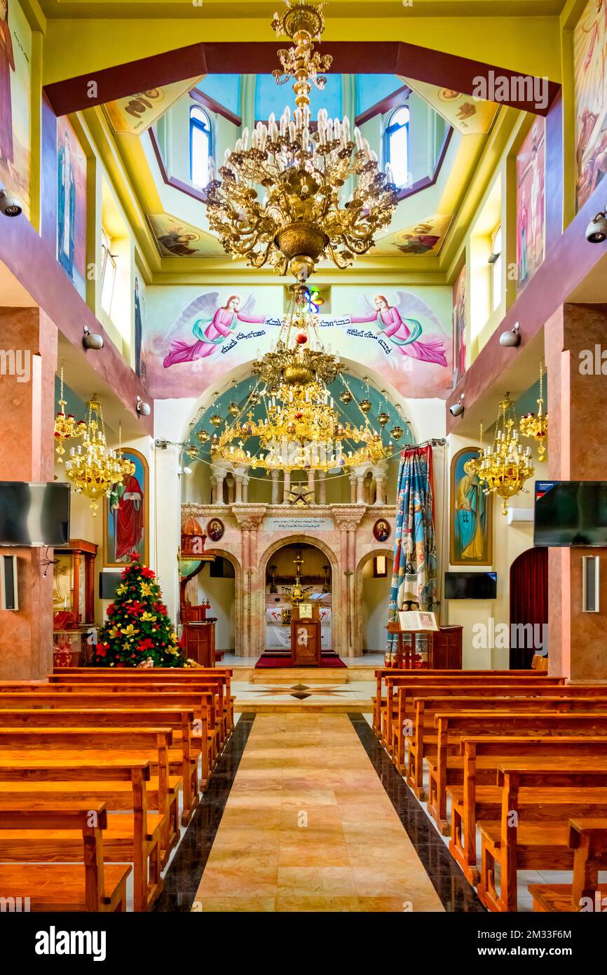 Virgin Mary Syrian Orthodox Church in Bethlehem, Palestine, Israel