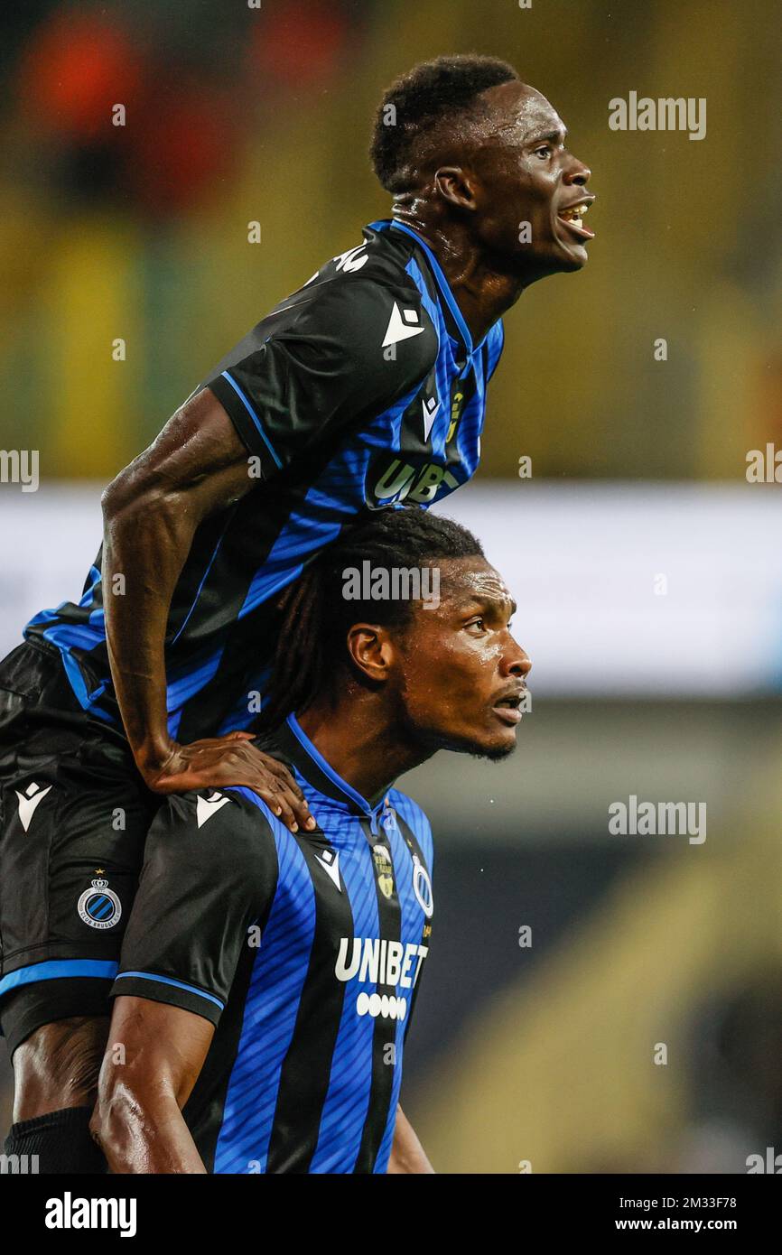 Speler viert doelpunt