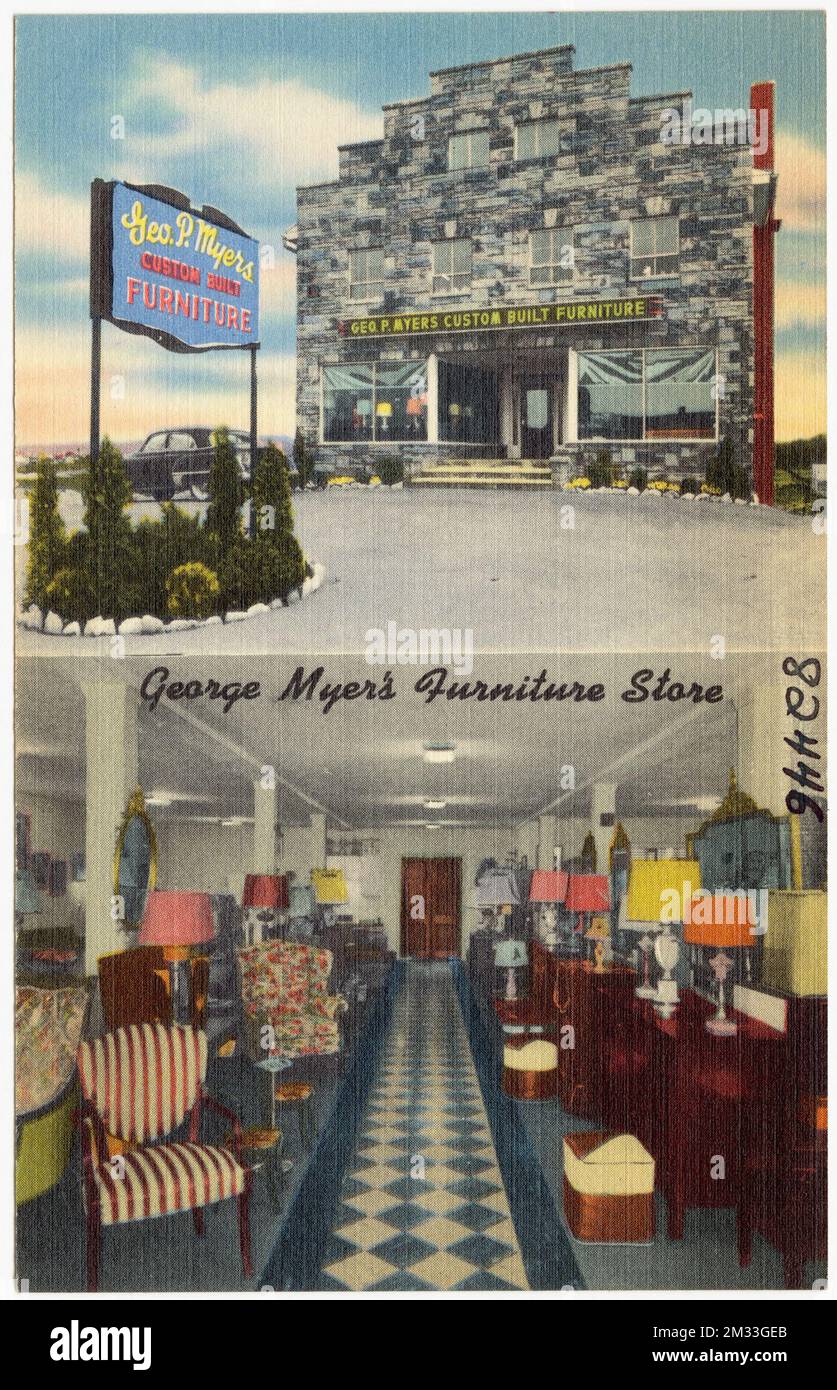 Myer's Furniture Store , Commercial facilities, Tichnor Brothers