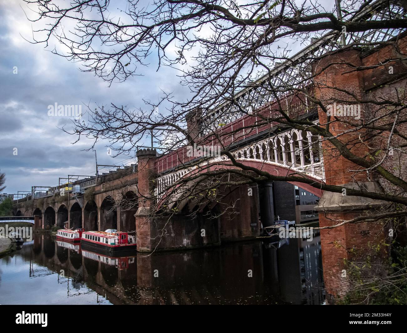 Manchester city bridges Stock Photo Alamy