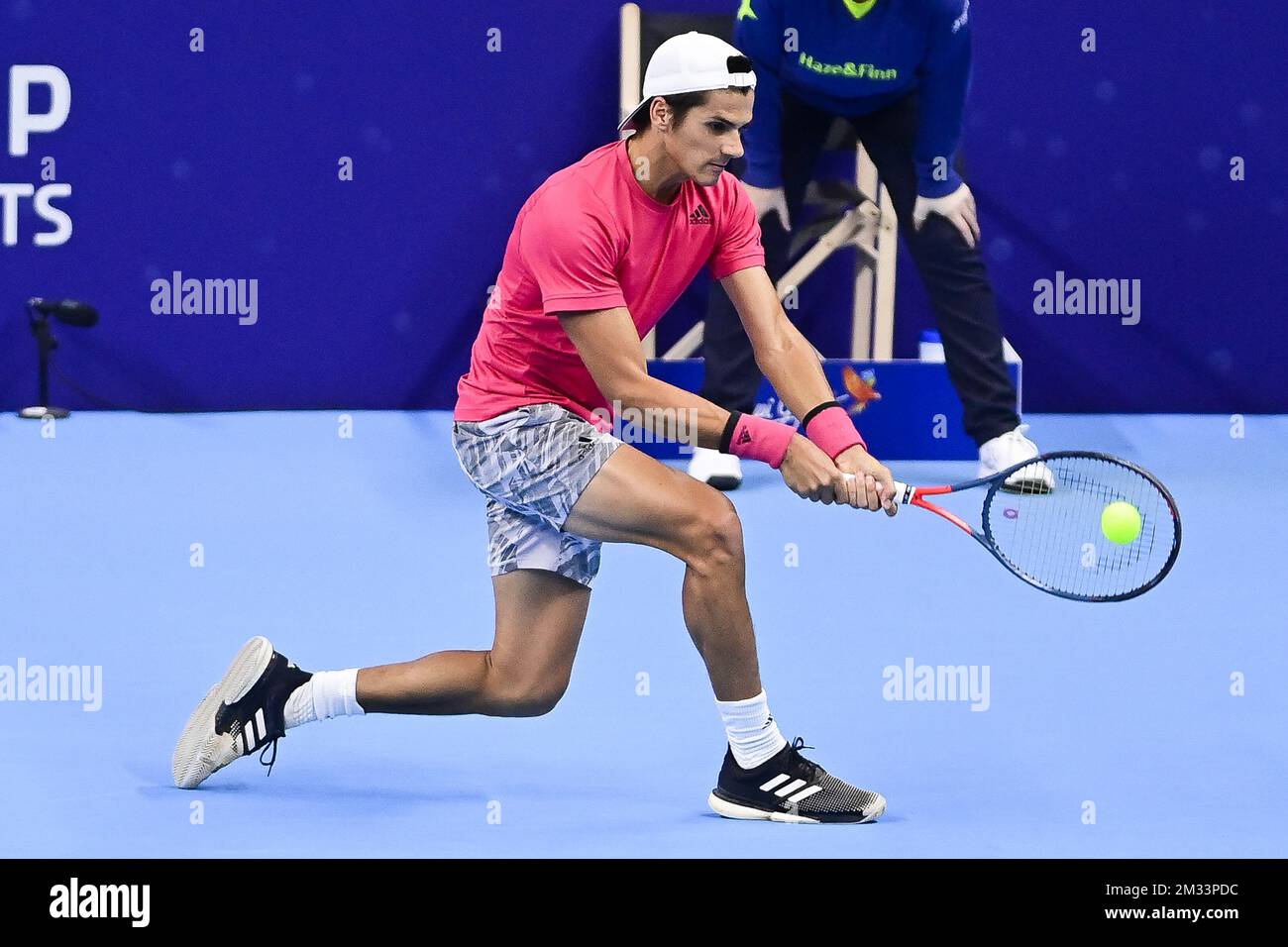 Argentina Federico Coria pictured in action during a qualification game
