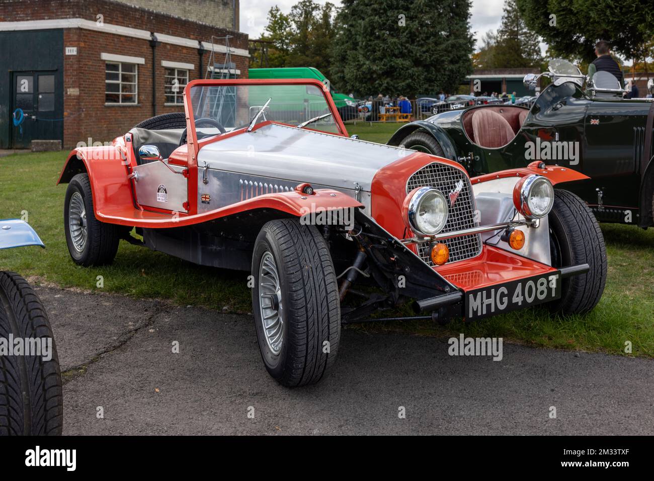 1978 Marlin Roadster ‘MHG 408T’ on display at the October Scramble held at the Bicester Heritage Centre on the 9th October 2022. Stock Photo