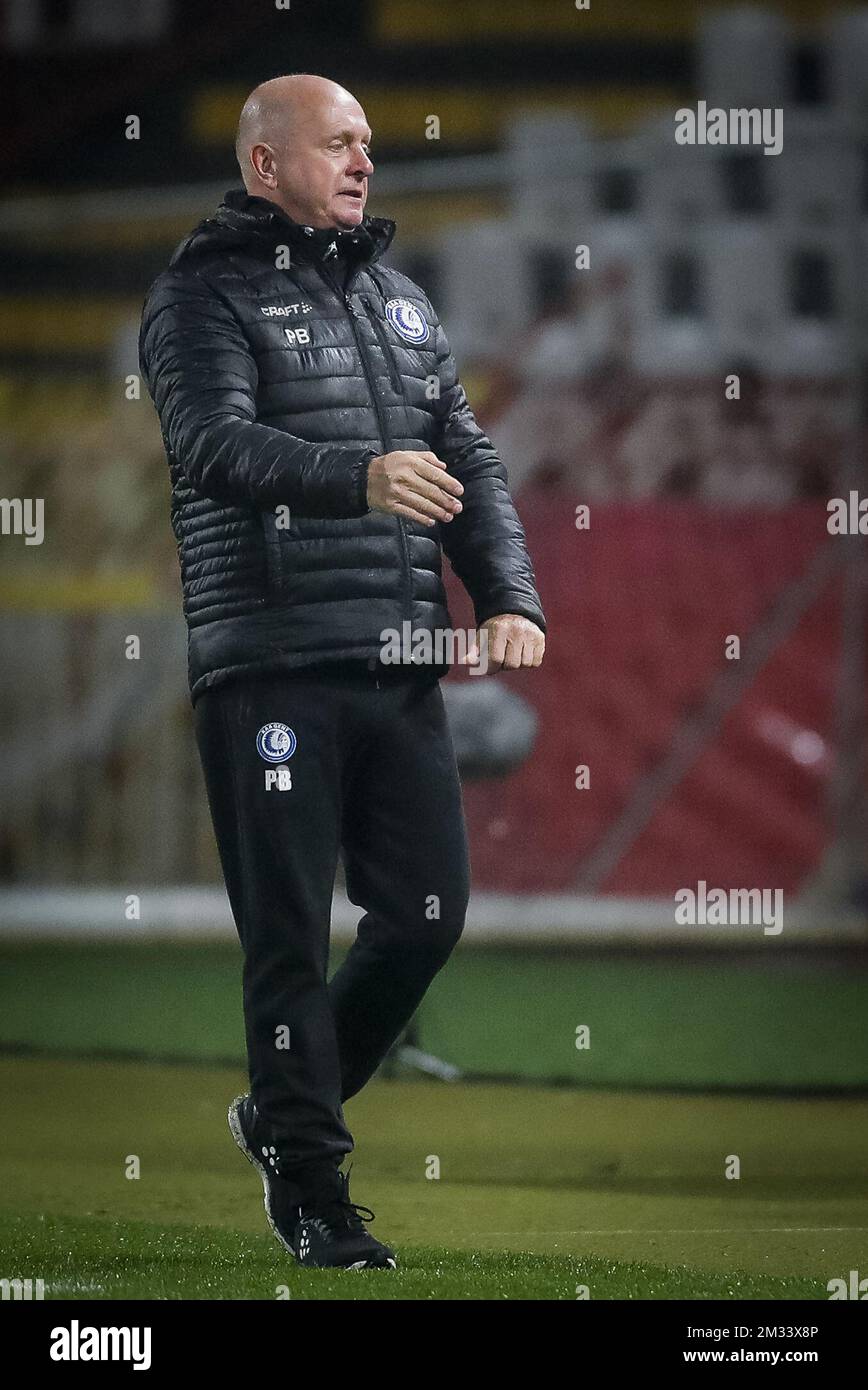 Dejan Stankovic Head coach of FK Crvena zvezda reacts during the UEFA  Europa League match at Giuseppe Meazza, Milan. Picture date: 25th February  2021. Picture credit should read: Jonathan Moscrop/Sportimage via PA