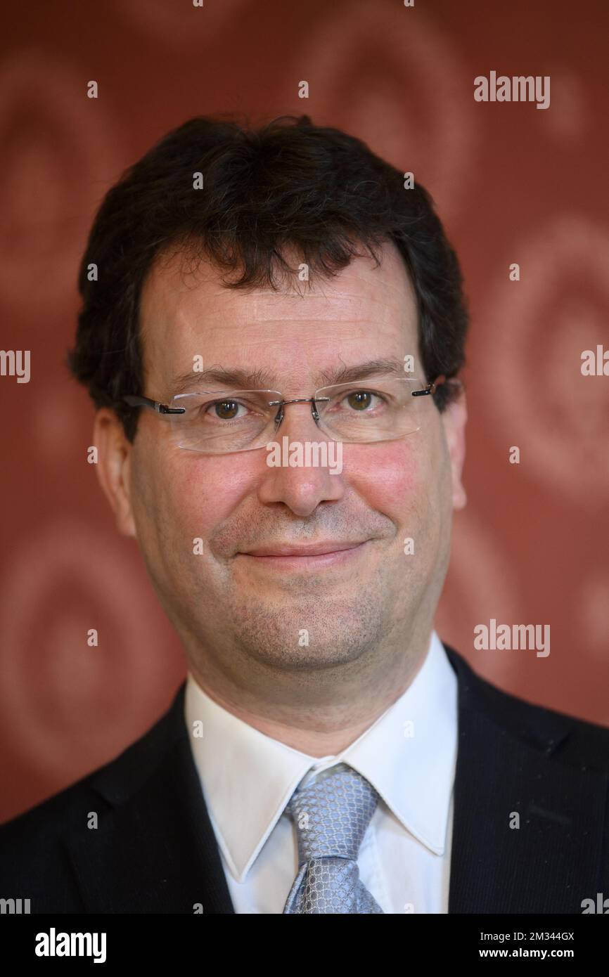 Professor Bart Loeys pictured at a ceremony to award the 'Francqui-Collen Prize 2020', Wednesday 16 December 2020, in Brussels. The scientific prize, which is often referred to as the 'Belgian Nobel Prize', is awarded by The Francqui Foundation and is worth 250.000 euros. BELGA PHOTO POOL CHRISTOPHE LICOPPE  Stock Photo