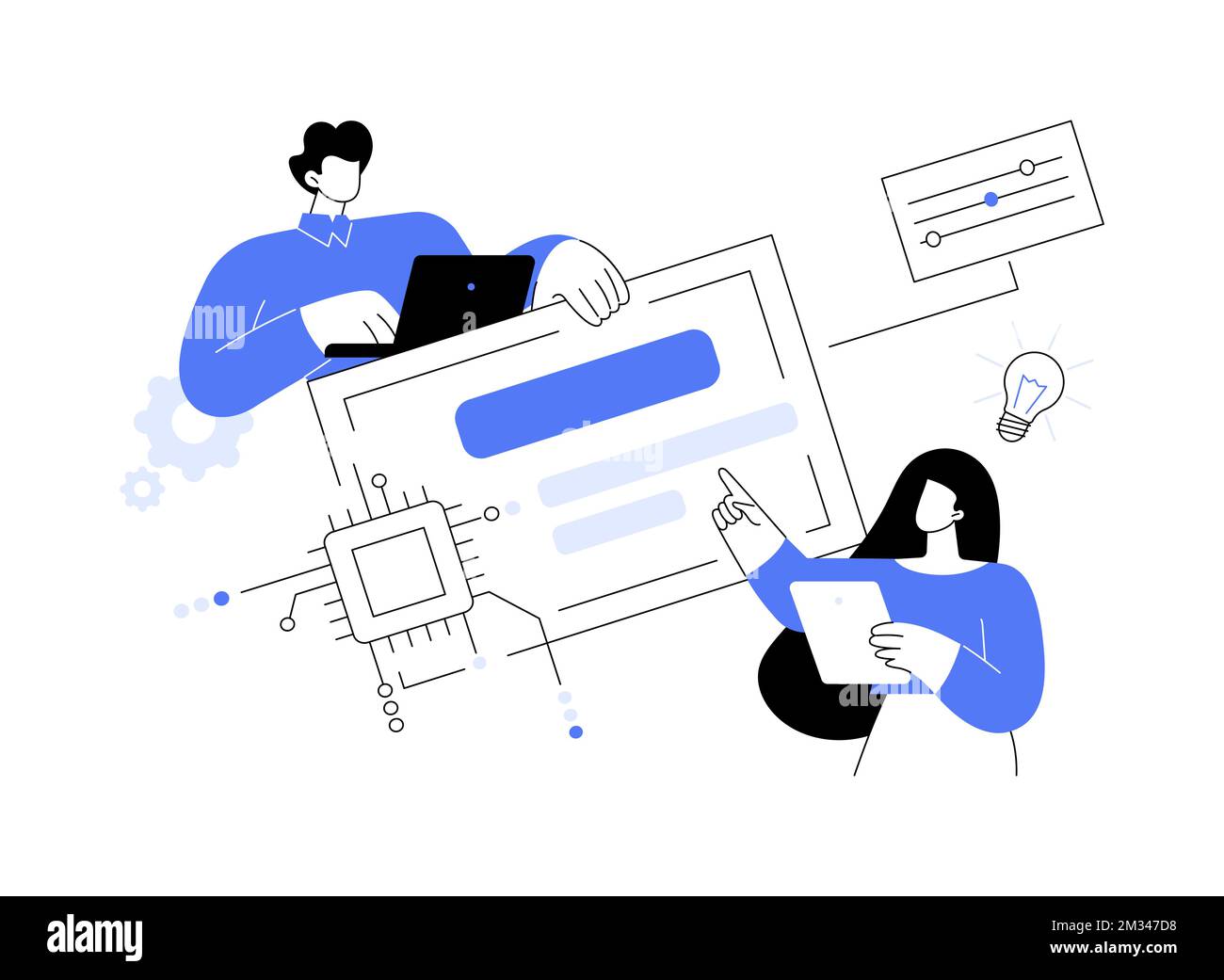 Naming and taglines abstract concept vector illustration Stock Vector Image & Art Alamy