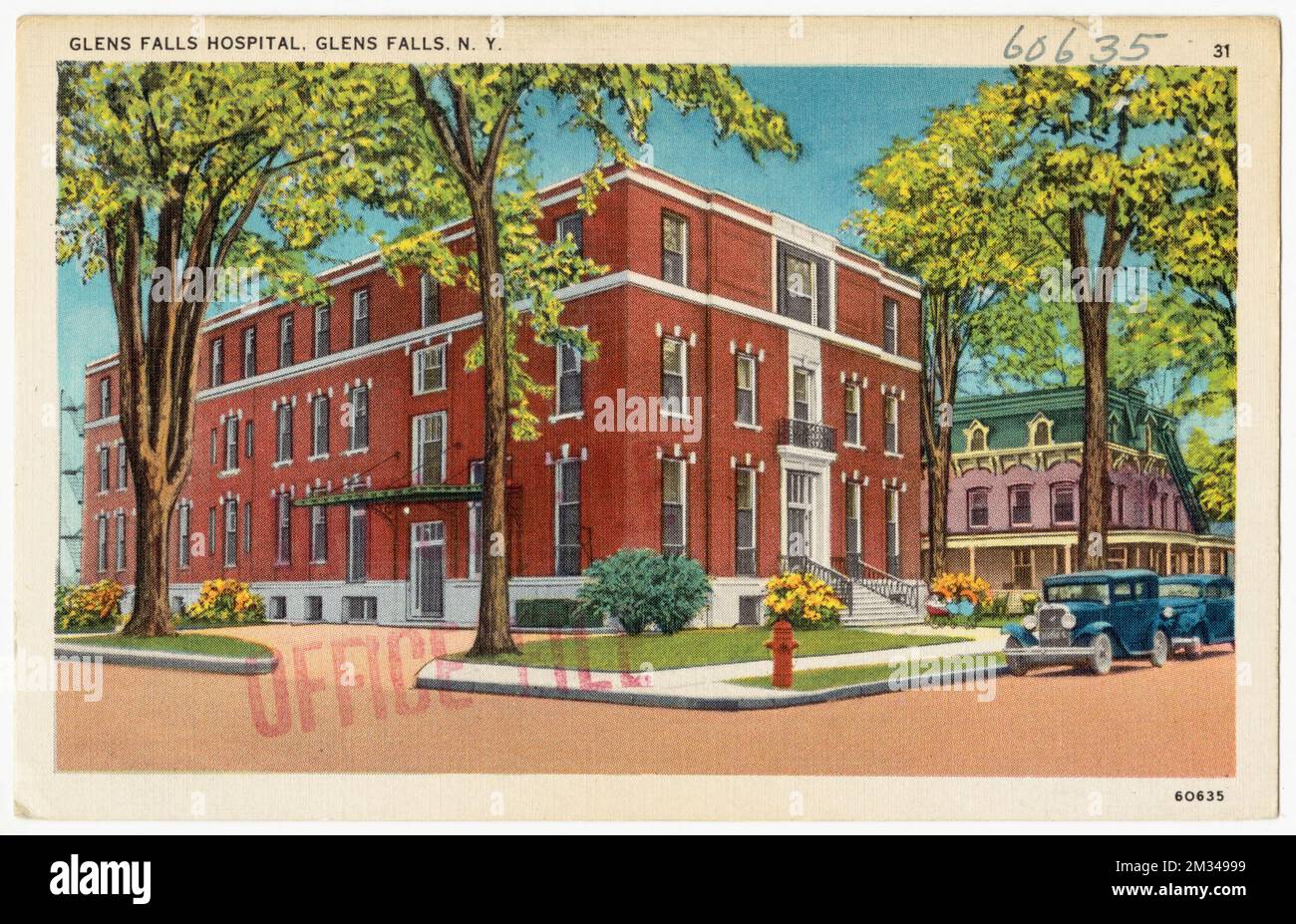 Glens Falls Hospital, Glens Falls, N. Y. , Hospitals, Tichnor Brothers