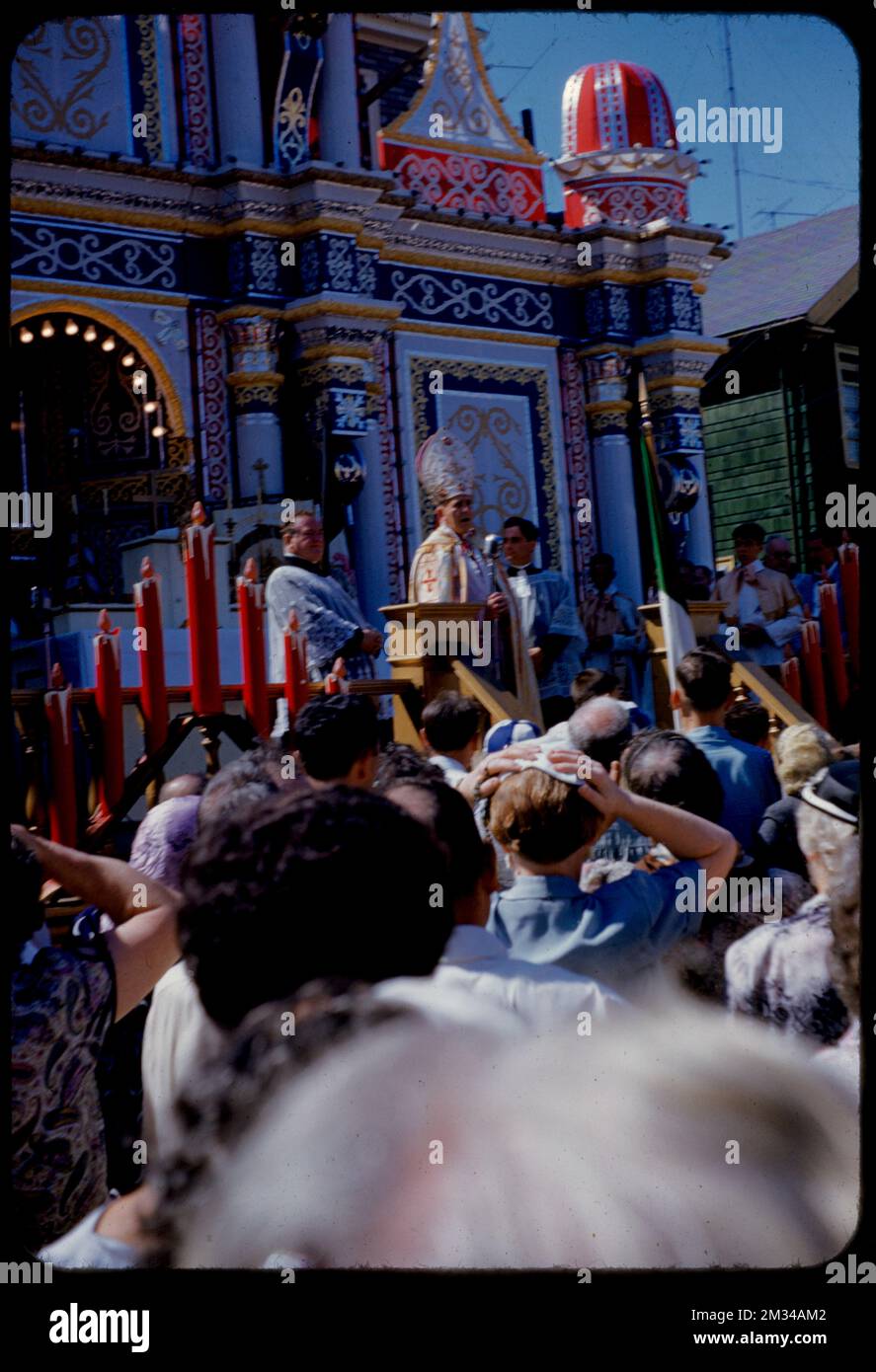 Gloucester altar , Religious processions, Altars, St. Peter's Fiesta