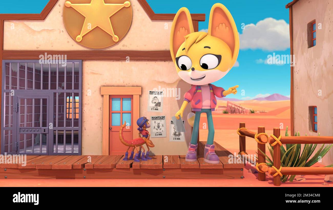 THE CREATURE CASES, right Kit Casey (voice Nneka Okoye), (Season 2