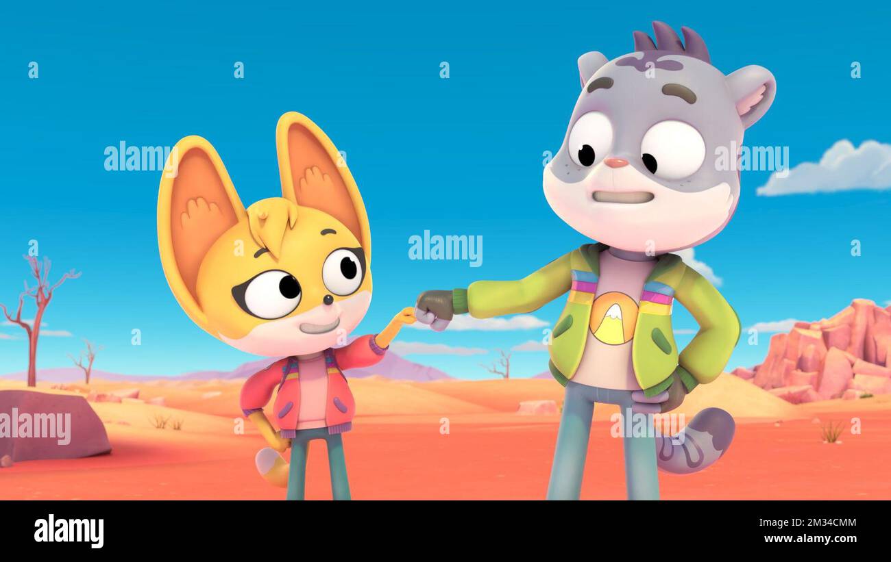 THE CREATURE CASES, from left Kit Casey (voice Nneka Okoye), Sam Snow