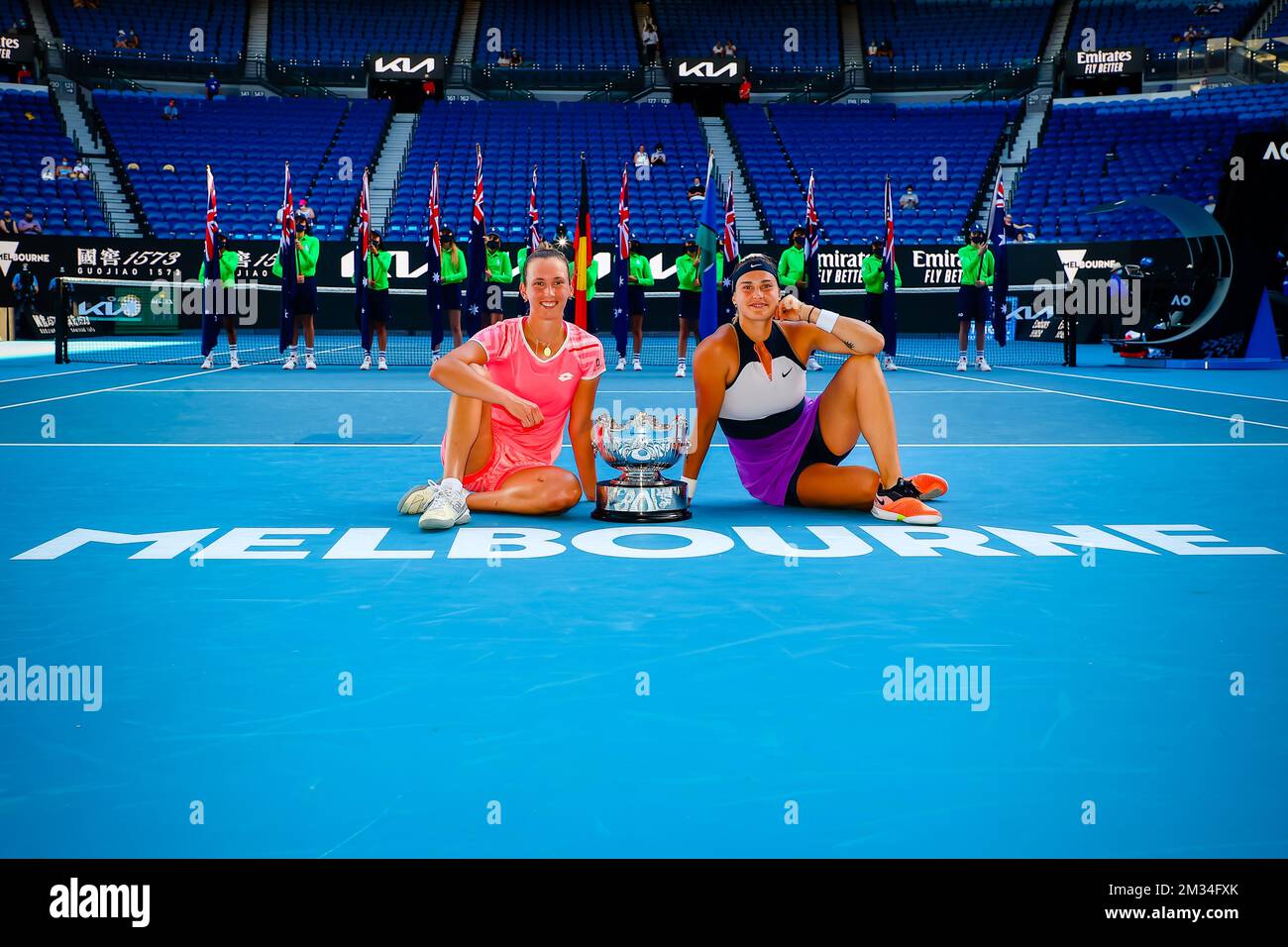 Aryna Sabalenka Australian Open Trophy Hi res Stock Photography And aryna-sabalenka-australian-open-trophy-hi-res-stock-photography-and