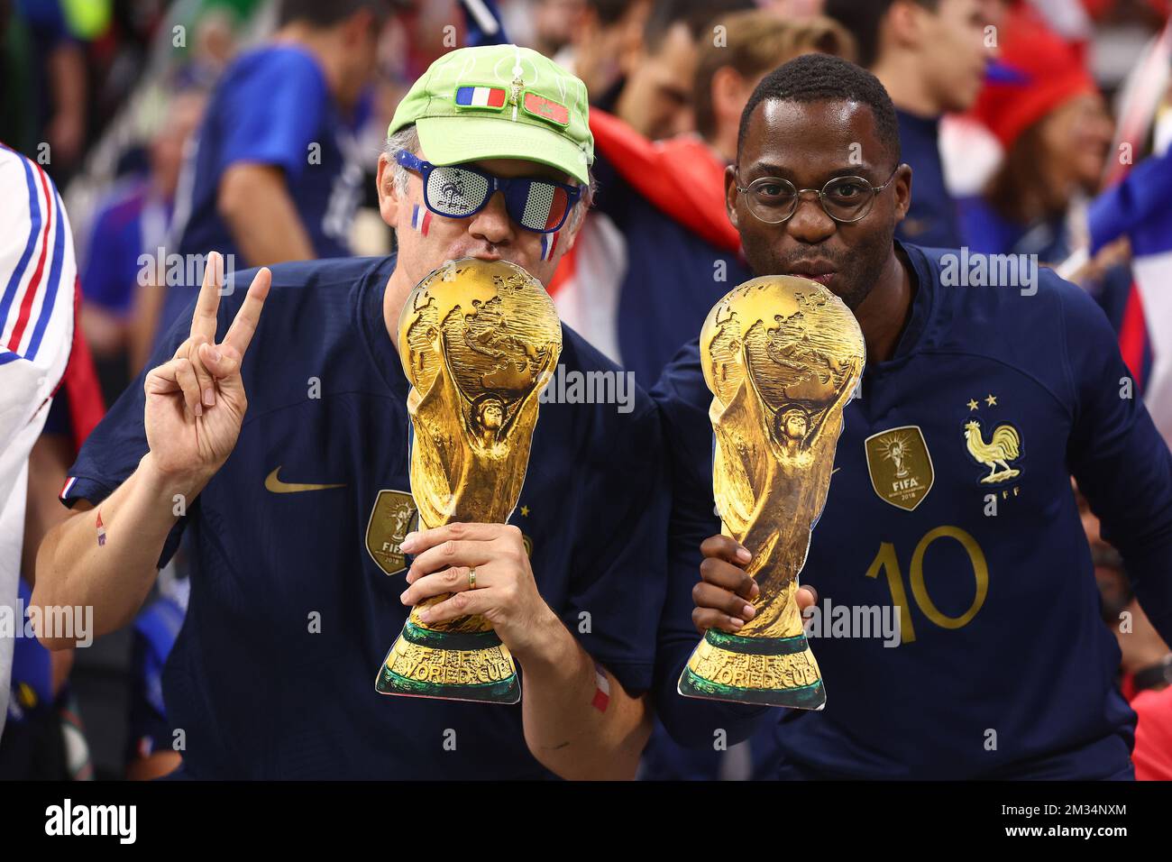 World cup trophy football hi-res stock photography and images - Alamy