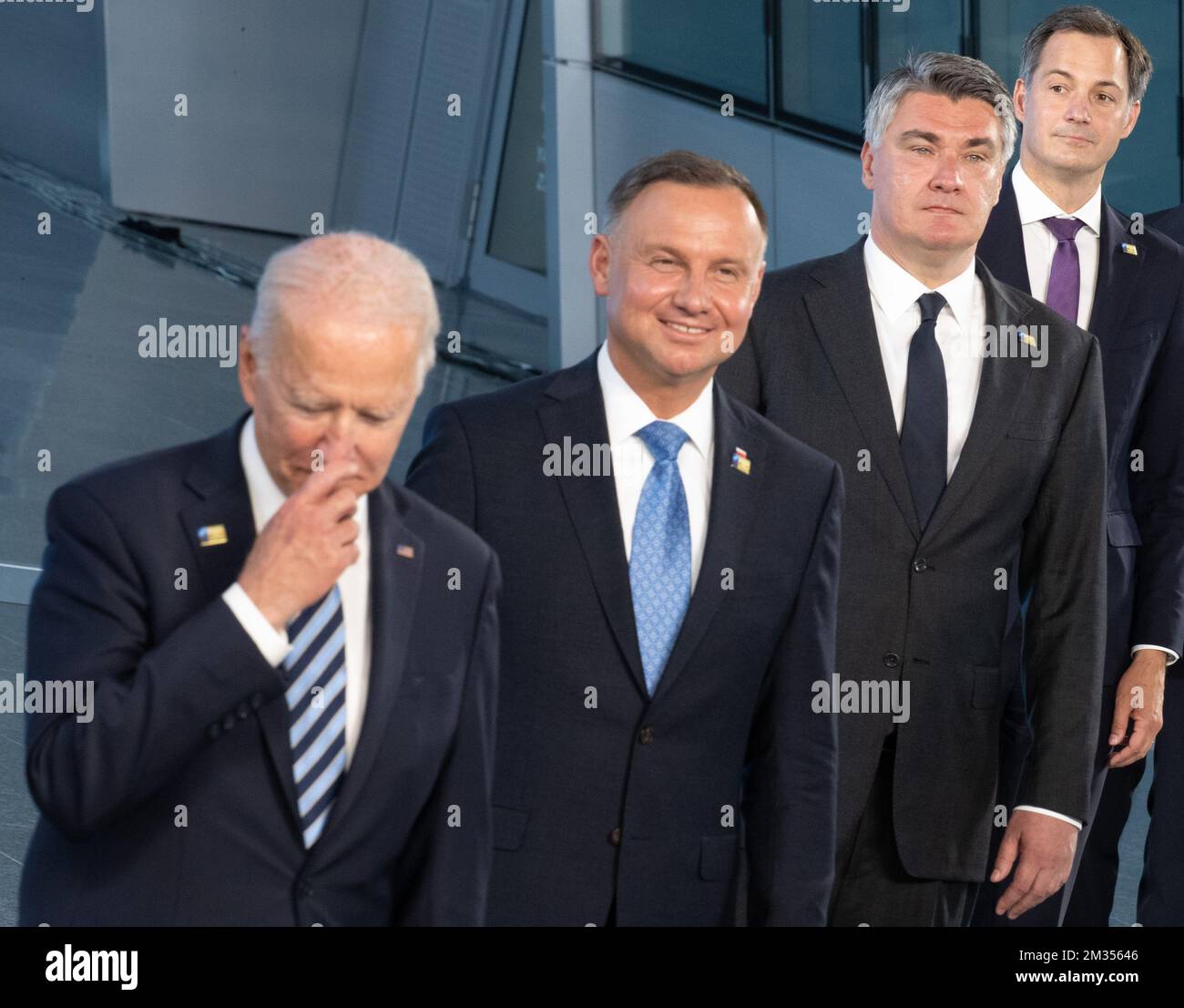 US President Joe Biden, President of Bulgaria Rumen Radev, President of ...