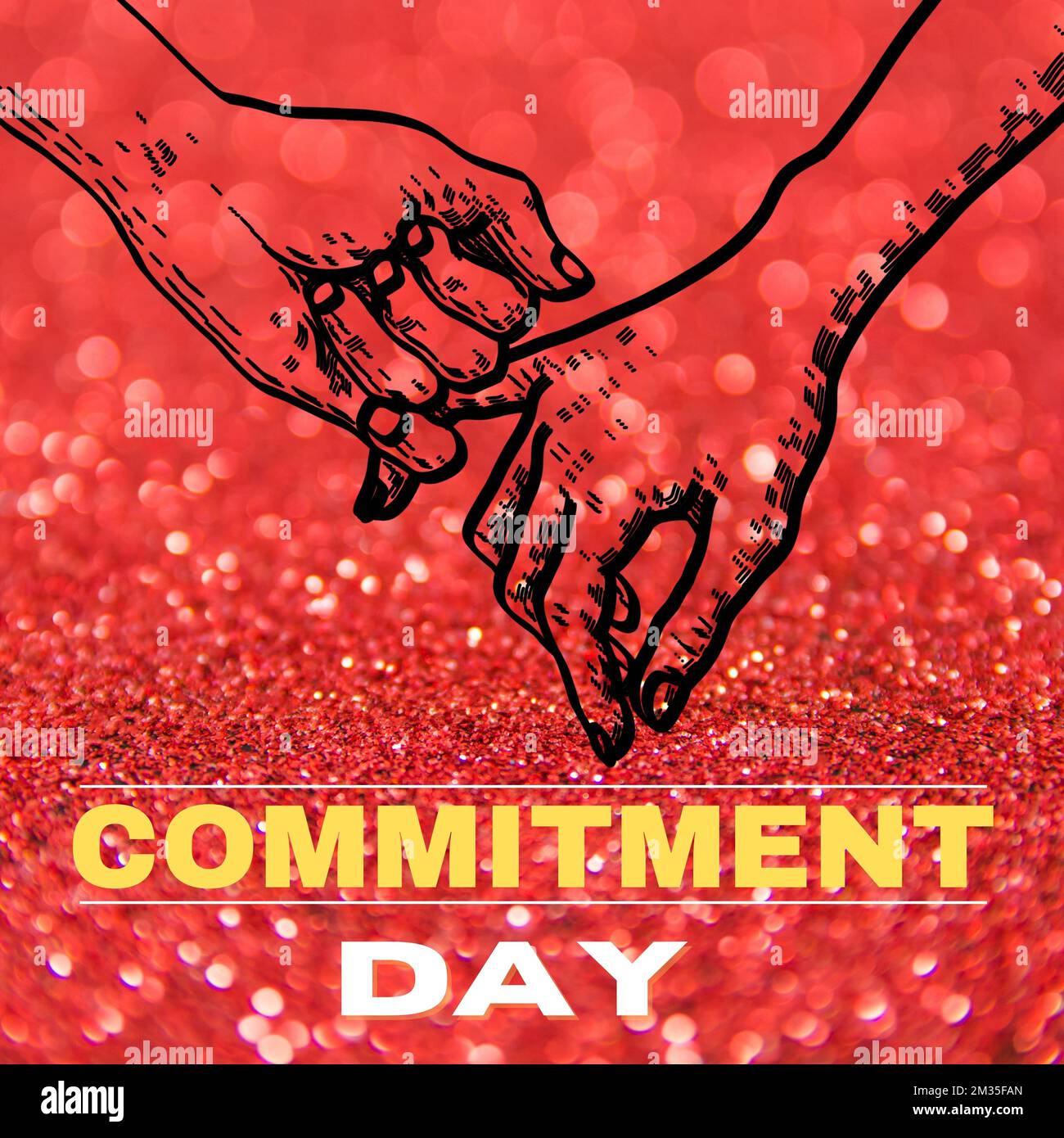 Commitment Day, commemorated every January 1, Stock Photo