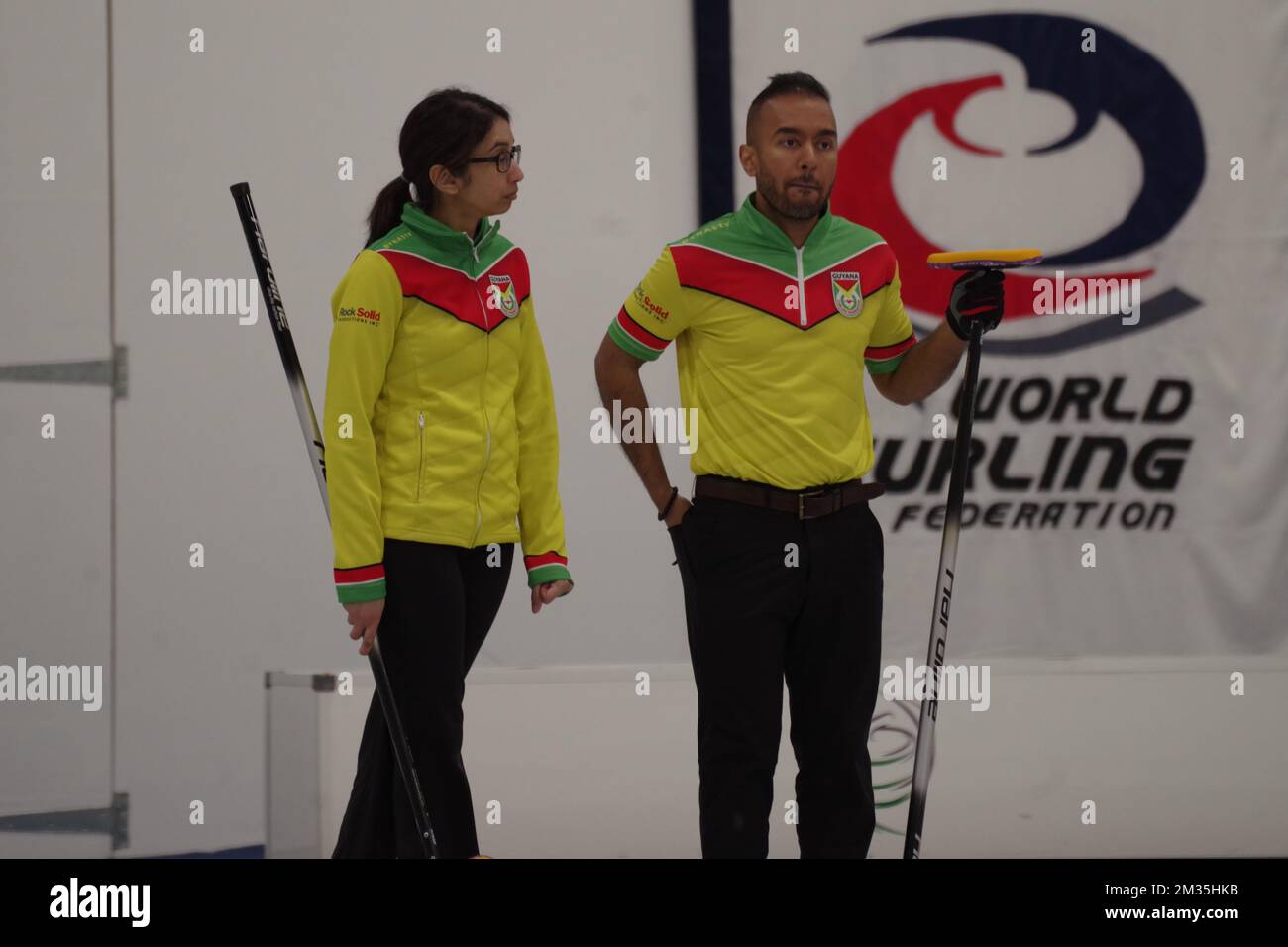 Dumfries, Scotland, 4 December 2022. Farzana Hussain and Rayad Husain