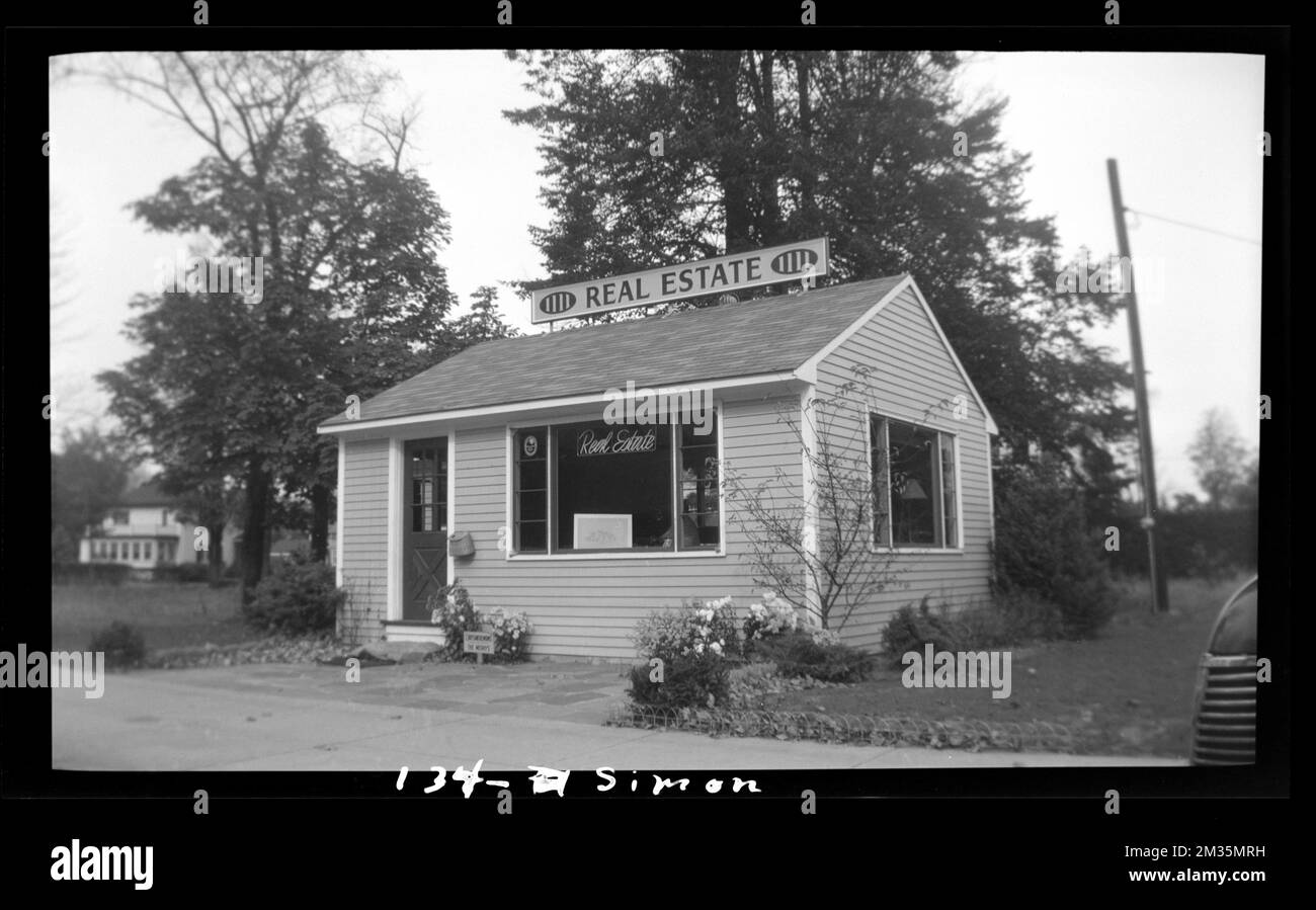 Great Plain Ave Simon , Real estate business. Needham Building