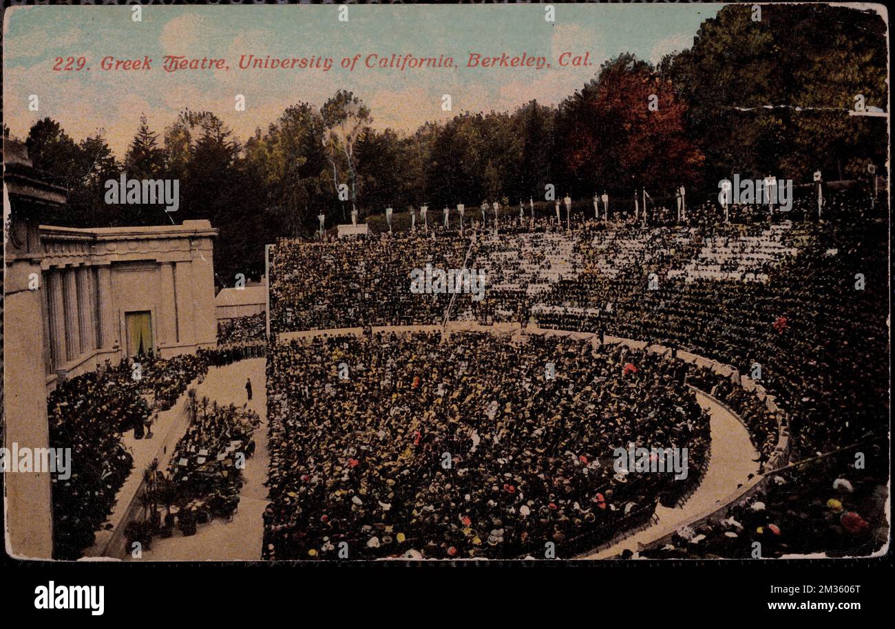 Greek Theatre, University of California, Berkeley, Cal , Amphitheaters