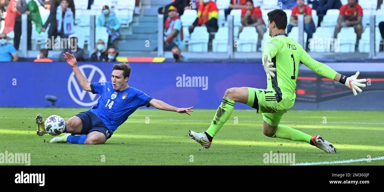 Italy National Team in action during the year of 2021
