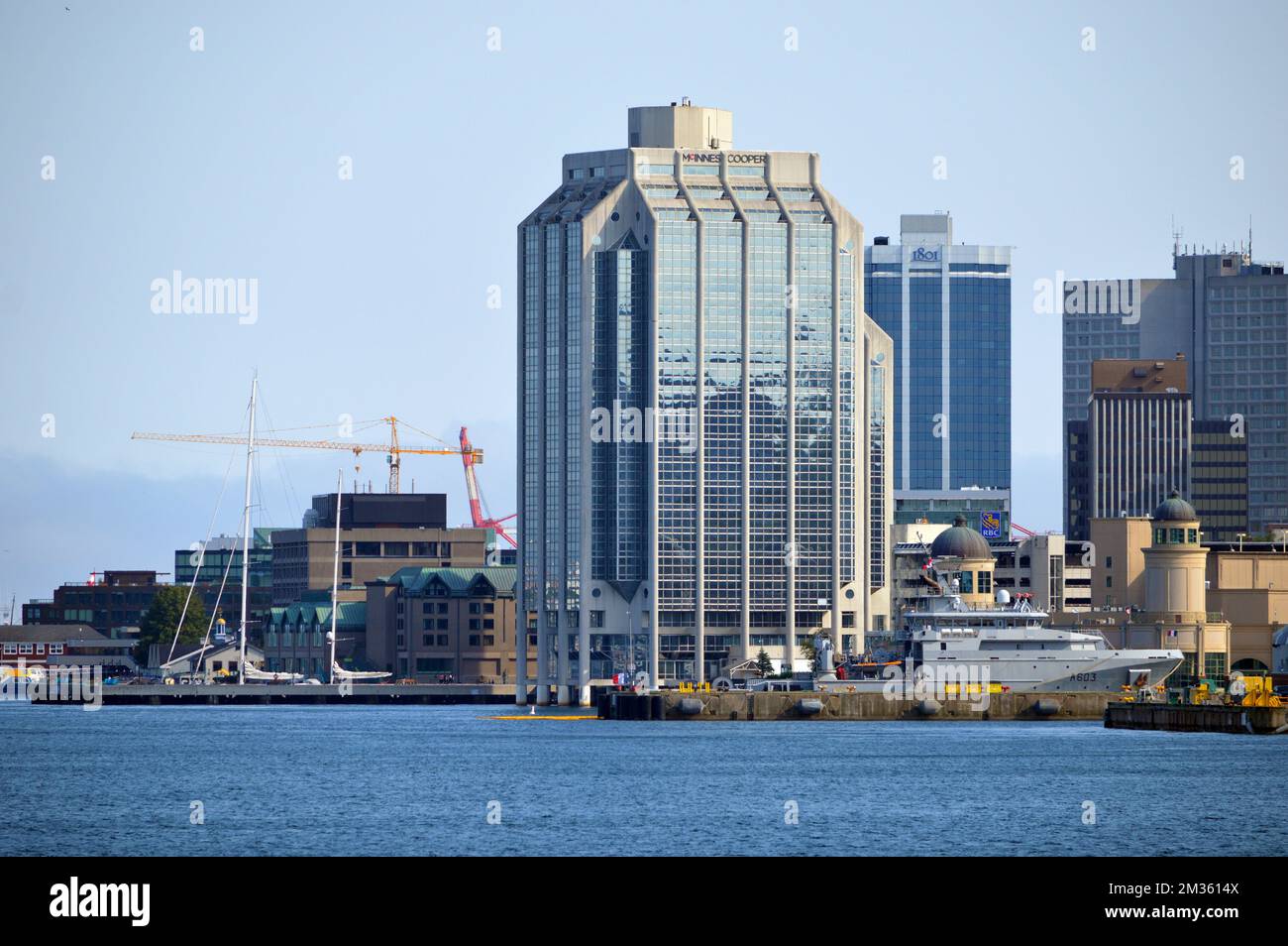 Office towers on the waterfront of downtown Halifax, Nova Scotia