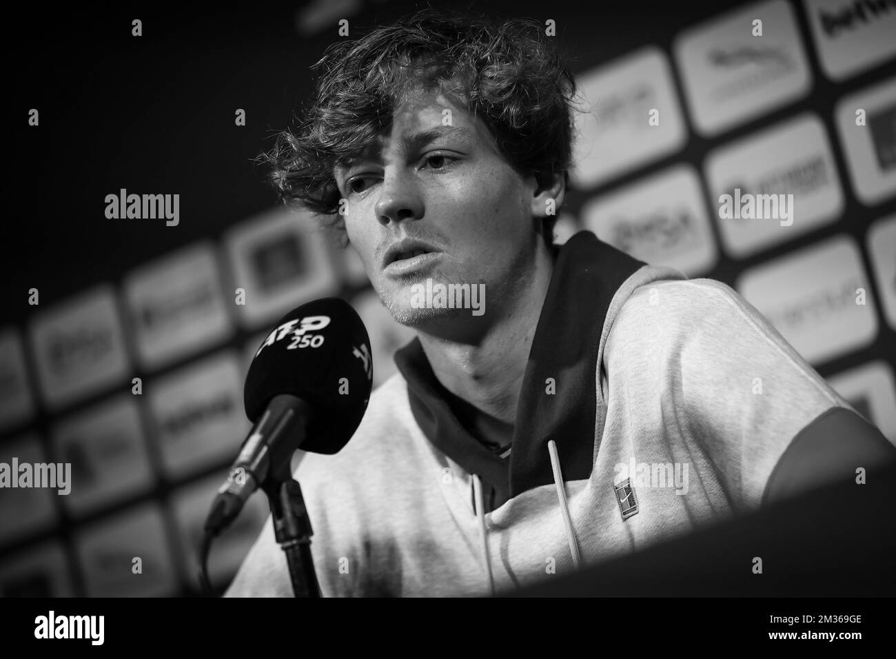 Jannik sinner 2021 Black and White Stock Photos & Images Alamy