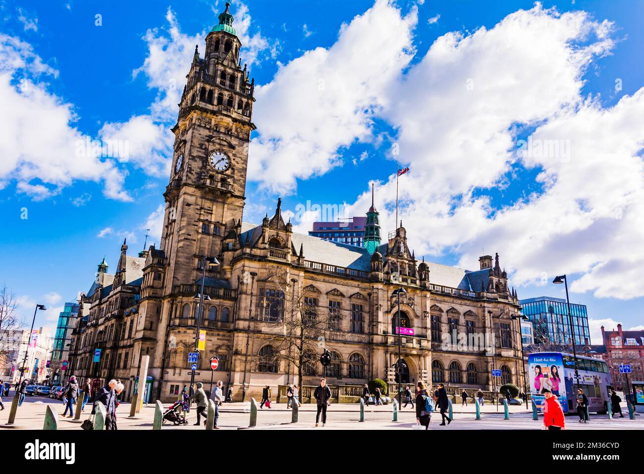 Sheffield Town Hall is a municipal building in the City of Sheffield, England. The building is