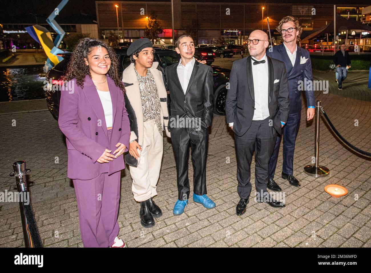 Members of the Cast of the movie Dealer, including director Jeroen