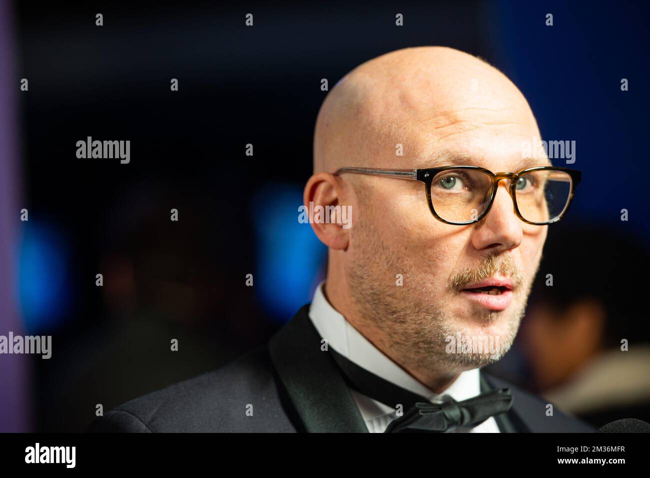 Director Jeroen Perceval pictured during the red carpet at the festive