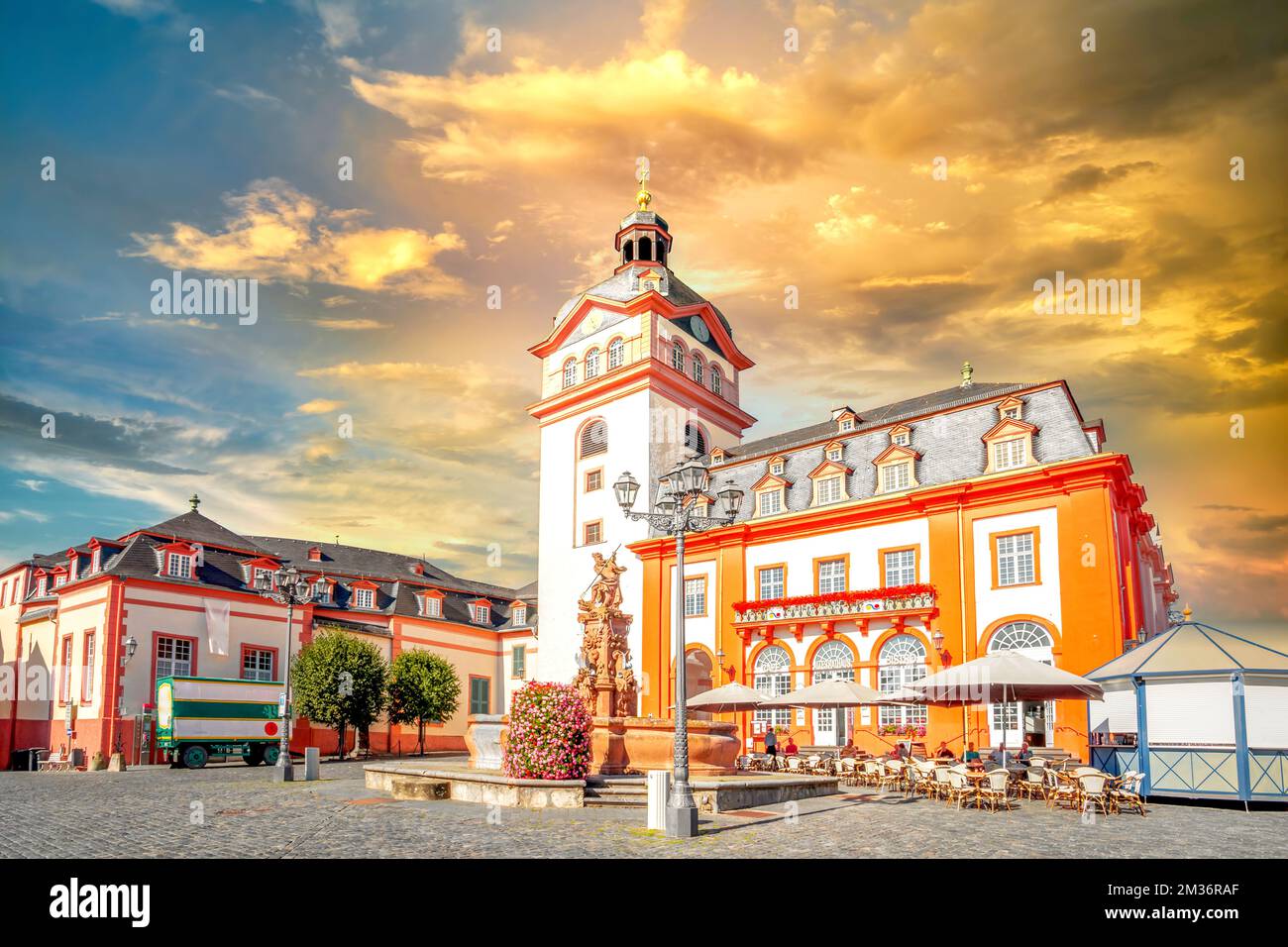 Orangery, Weilburg, Hessen, Germany Stock Photo