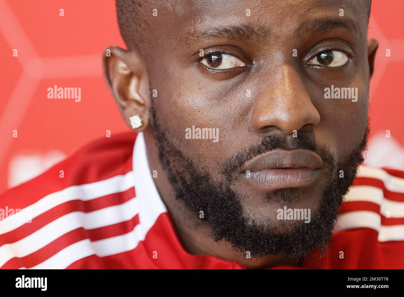 Standard's Merveille Bope Bokadi pictured during the weekly press