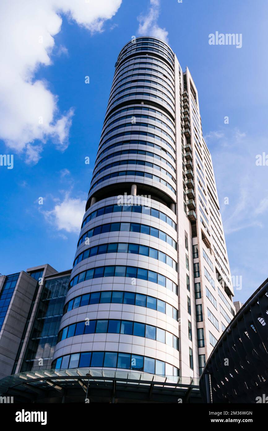 Bridgewater Place, nicknamed The Dalek, is an office and residential