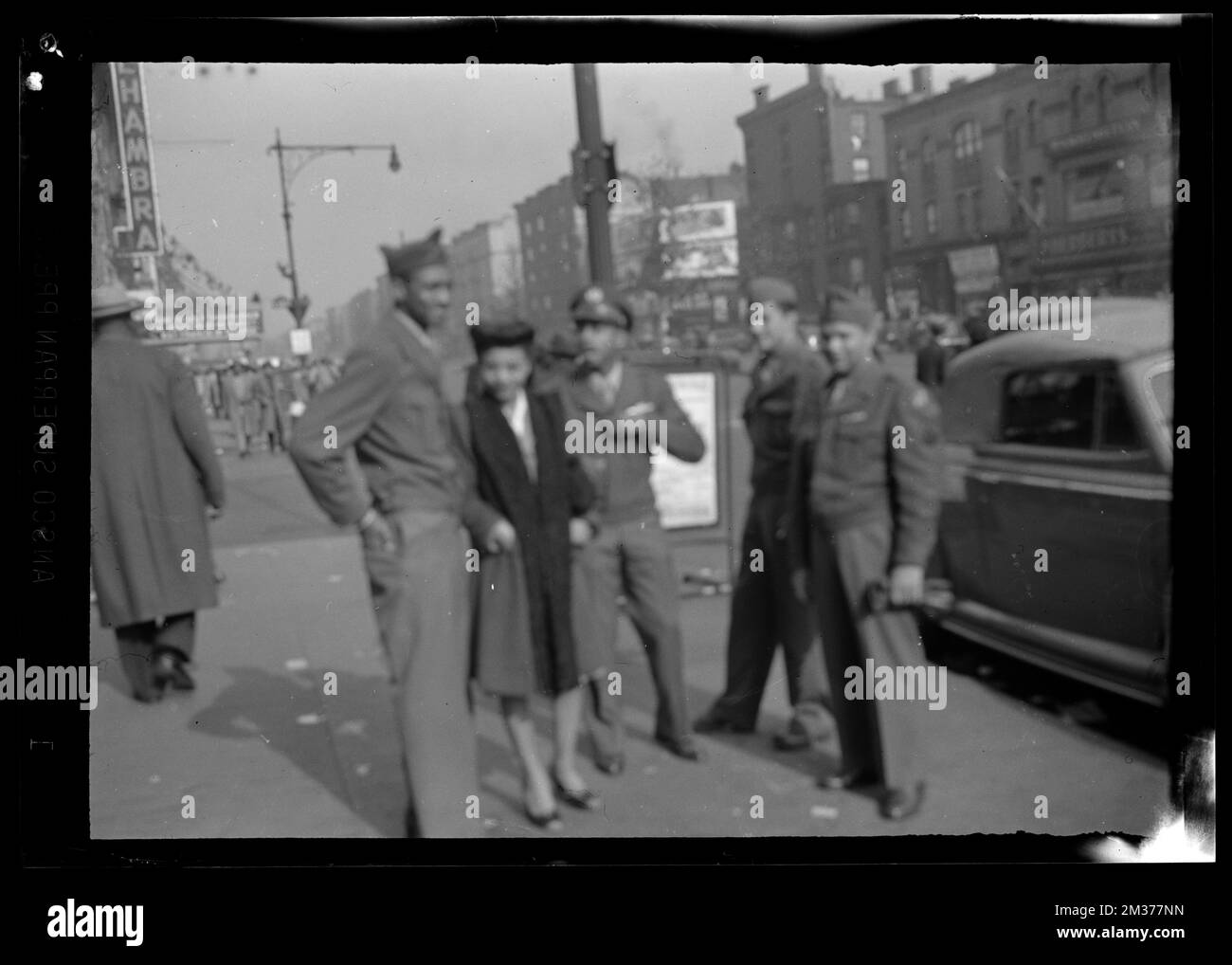 American soldiers in uniforms Black and White Stock Photos & Images - Alamy